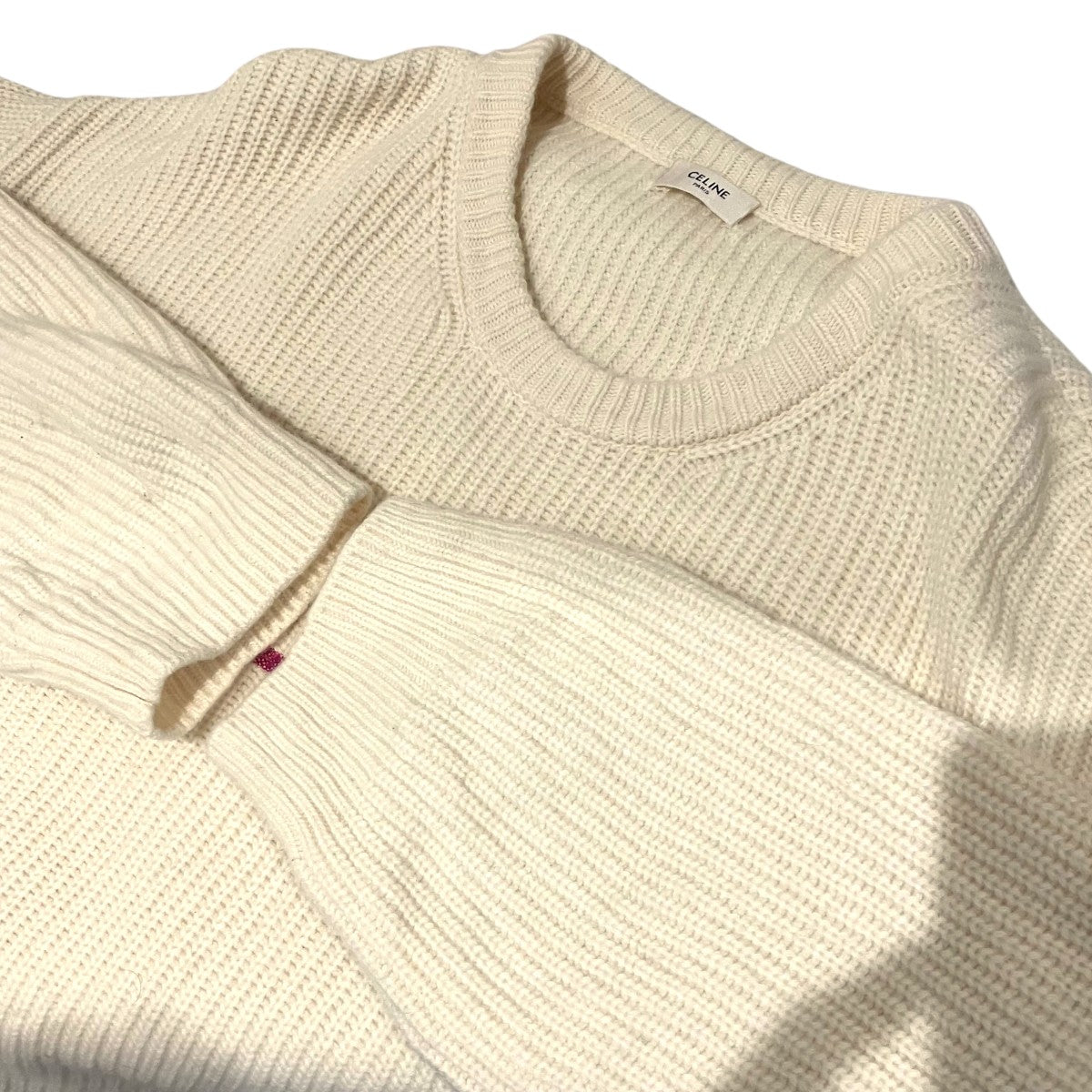 CELINE ロゴスパンコールニット2A09X66Q 古着・中古-5枚目のアイテム画像