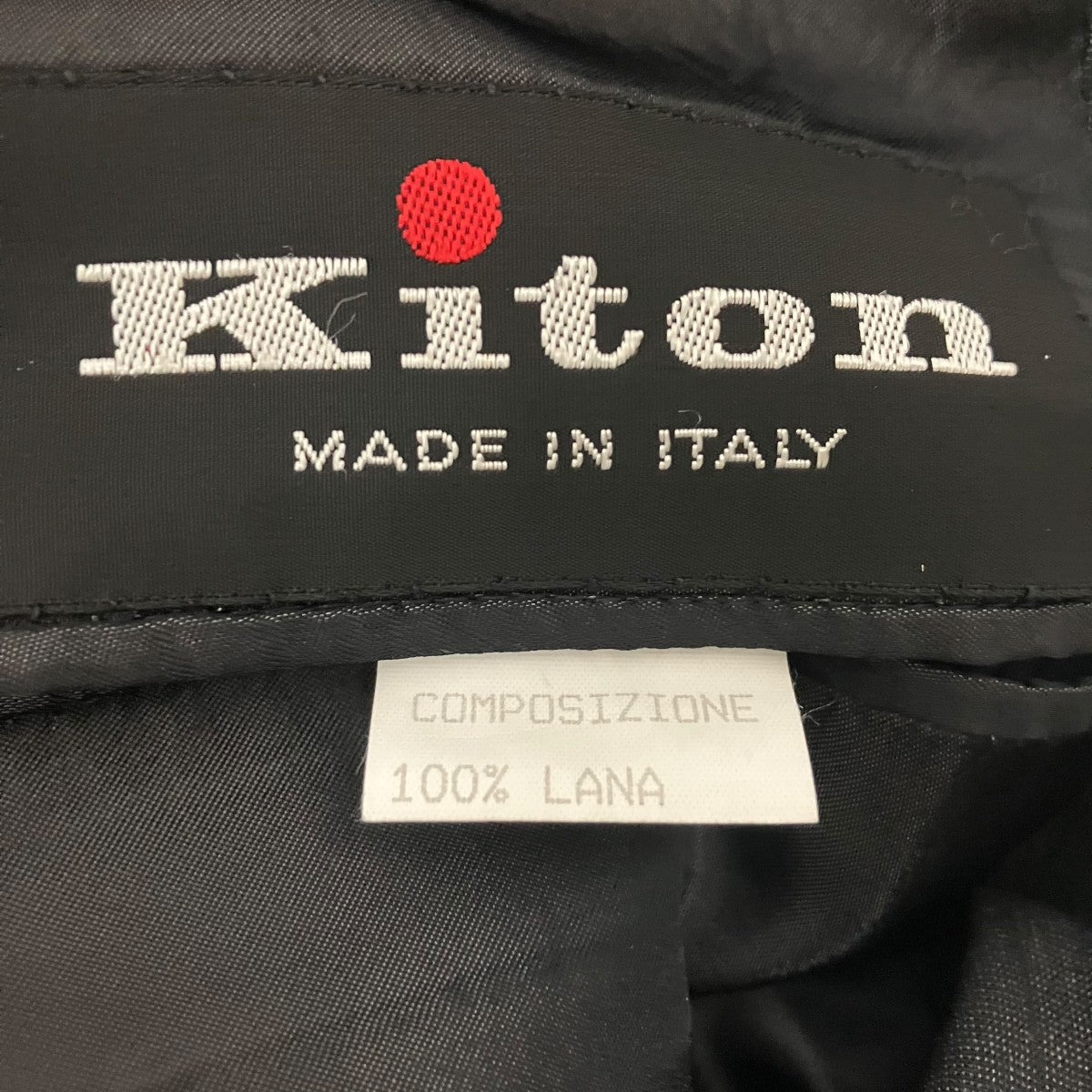 Kiton チェスターコート 古着・中古-6枚目のアイテム画像