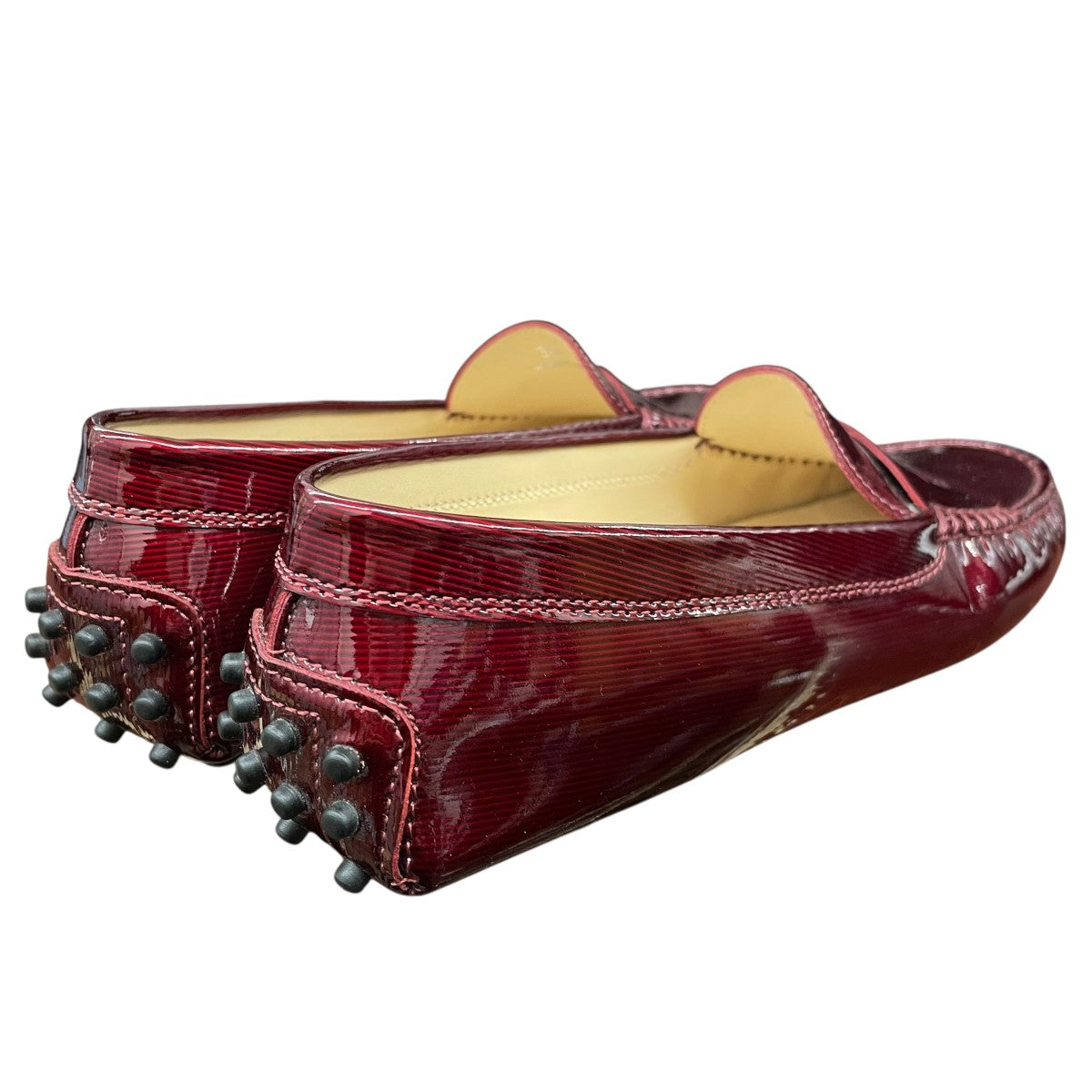 TOD’S エナメルドライビングシューズ 古着・中古-2枚目のアイテム画像
