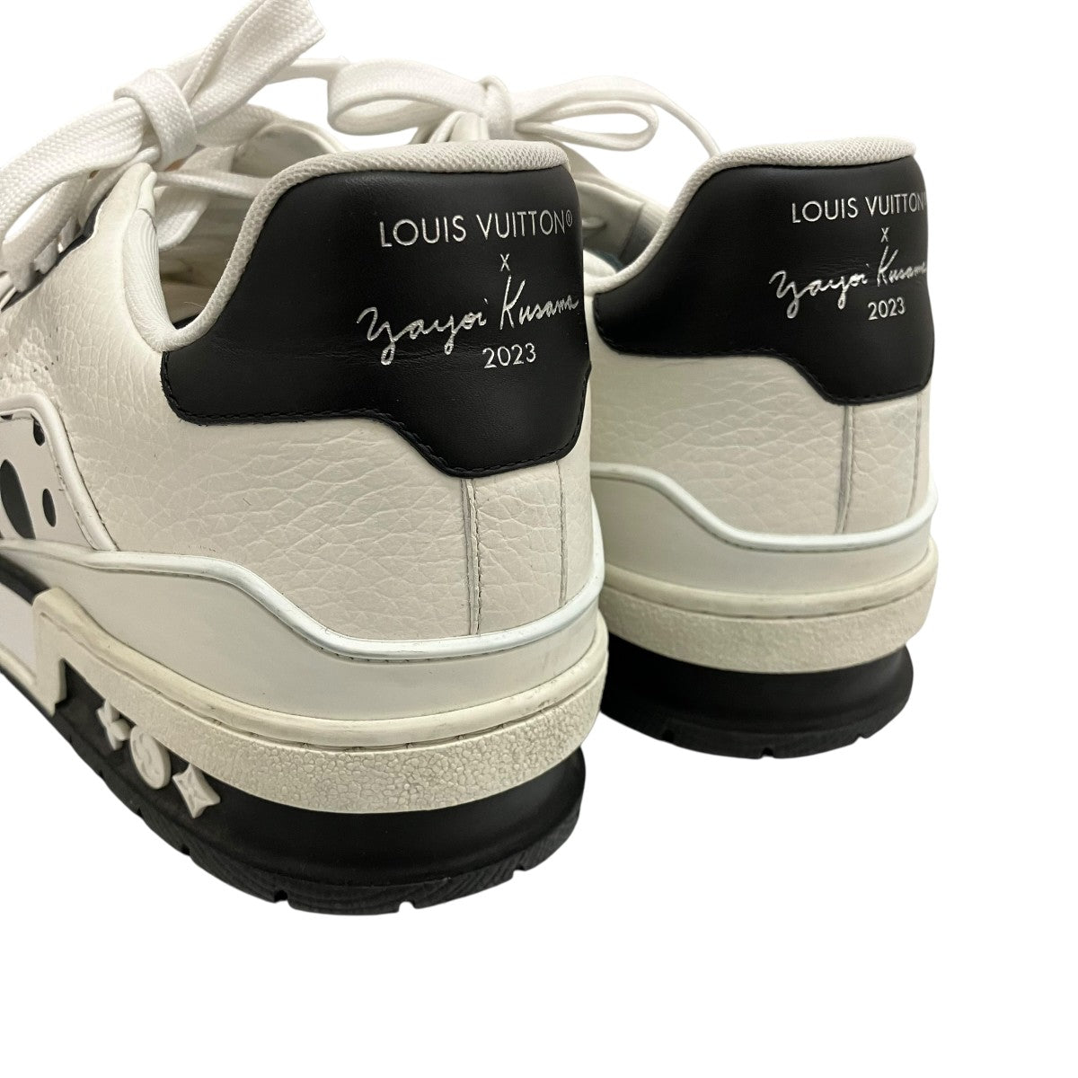 LOUIS VUITTON×草間彌生 スニーカーMS1212 MS1212 ブラックxホワイト