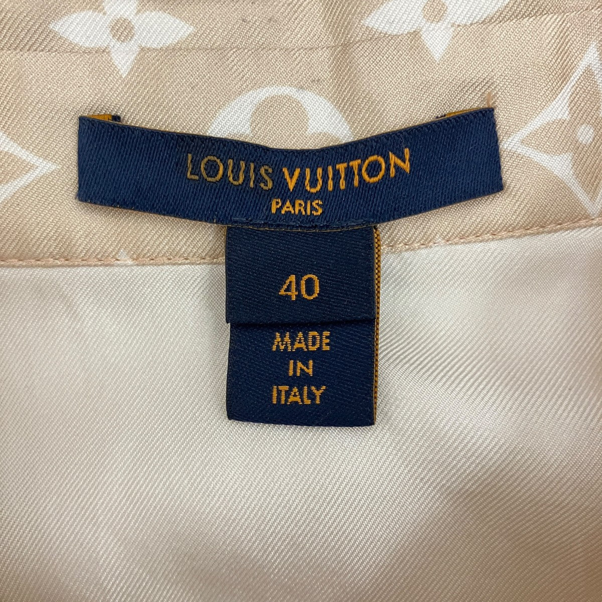 LOUIS VUITTON 22AWシルクシャツRW222J NU1 古着・中古-6枚目のアイテム画像
