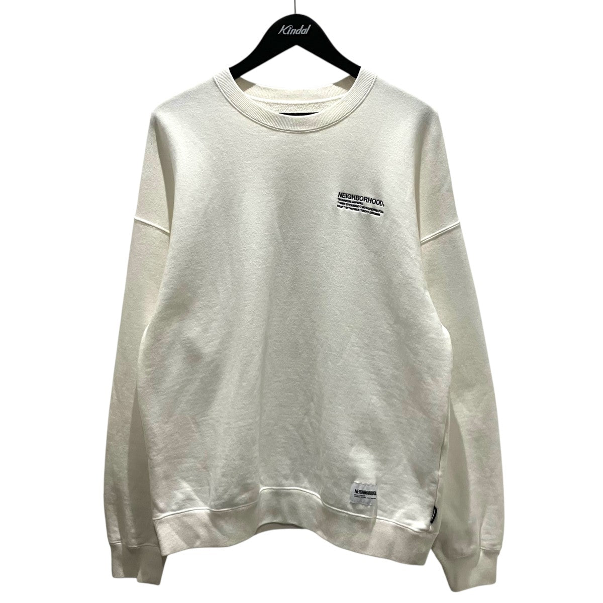 NEIGHBORHOOD 24SS【PLAIN SWEAT SHIRT】胸刺繍スウェット241FPNH-CSM01 古着・中古-1枚目のアイテム画像