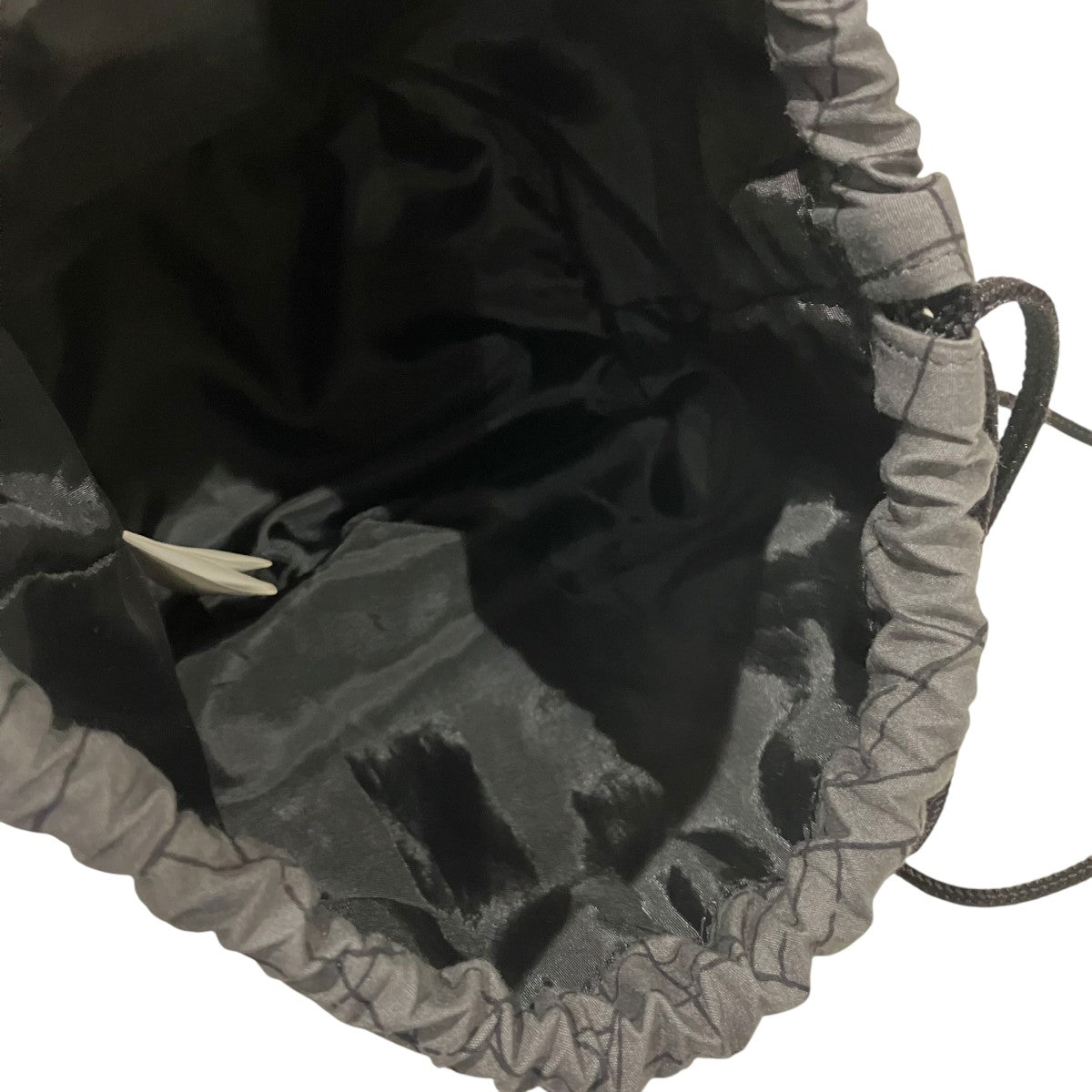 NEIGHBORHOOD 【SPIDERWEB DRAWSTRING BAG】巾着バッグ231TQNH-CG01S 古着・中古-8枚目のアイテム画像