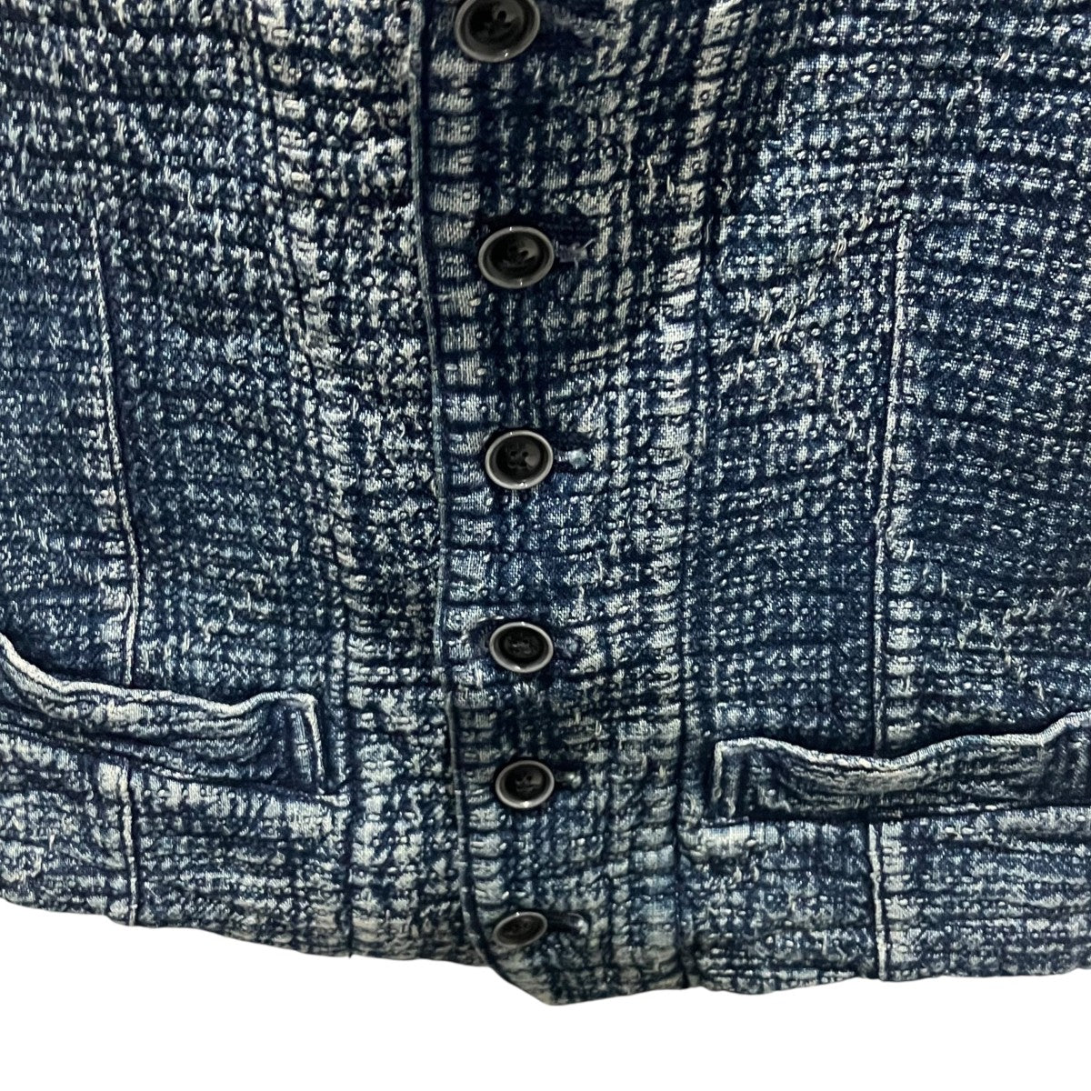 Porter Classic 刺し子ベスト 古着・中古-4枚目のアイテム画像