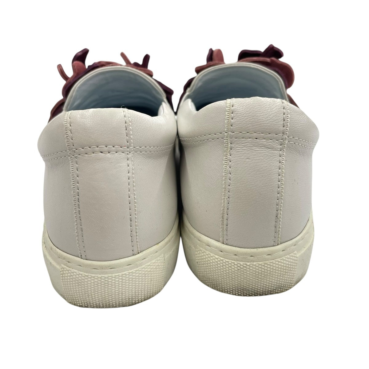 LANVIN フラワーレザースリッポンスニーカー 古着・中古-2枚目のアイテム画像