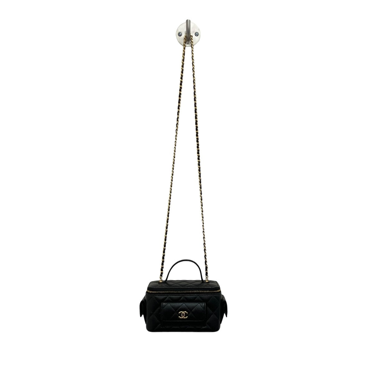 CHANEL マトラッセバニティバッグ 古着・中古-1枚目のアイテム画像