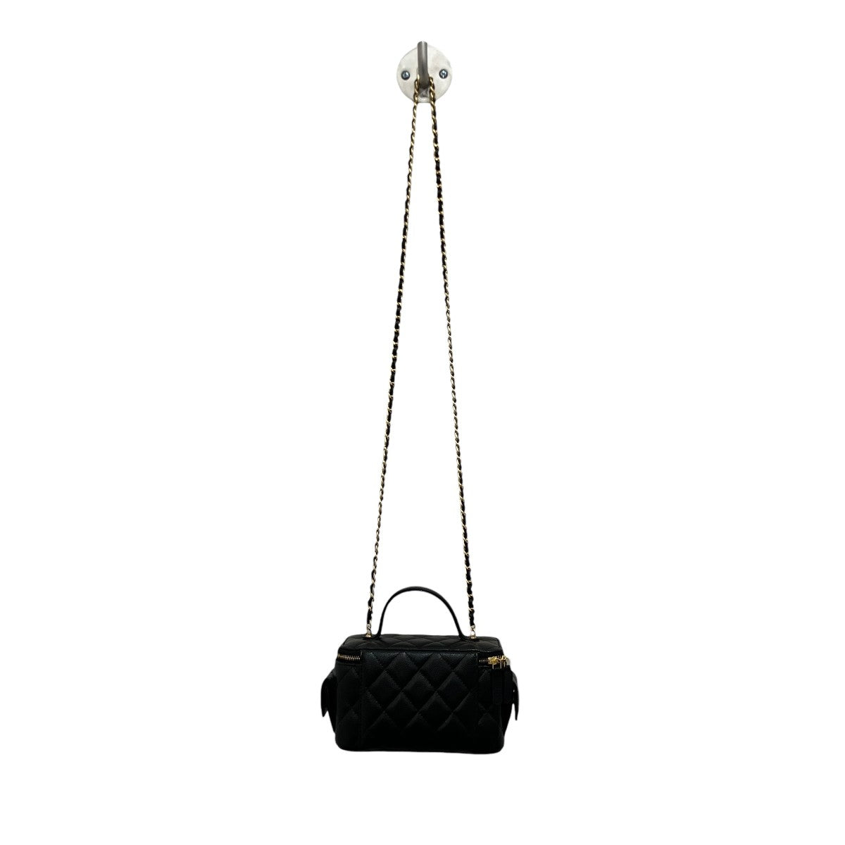 CHANEL マトラッセバニティバッグ 古着・中古-2枚目のアイテム画像
