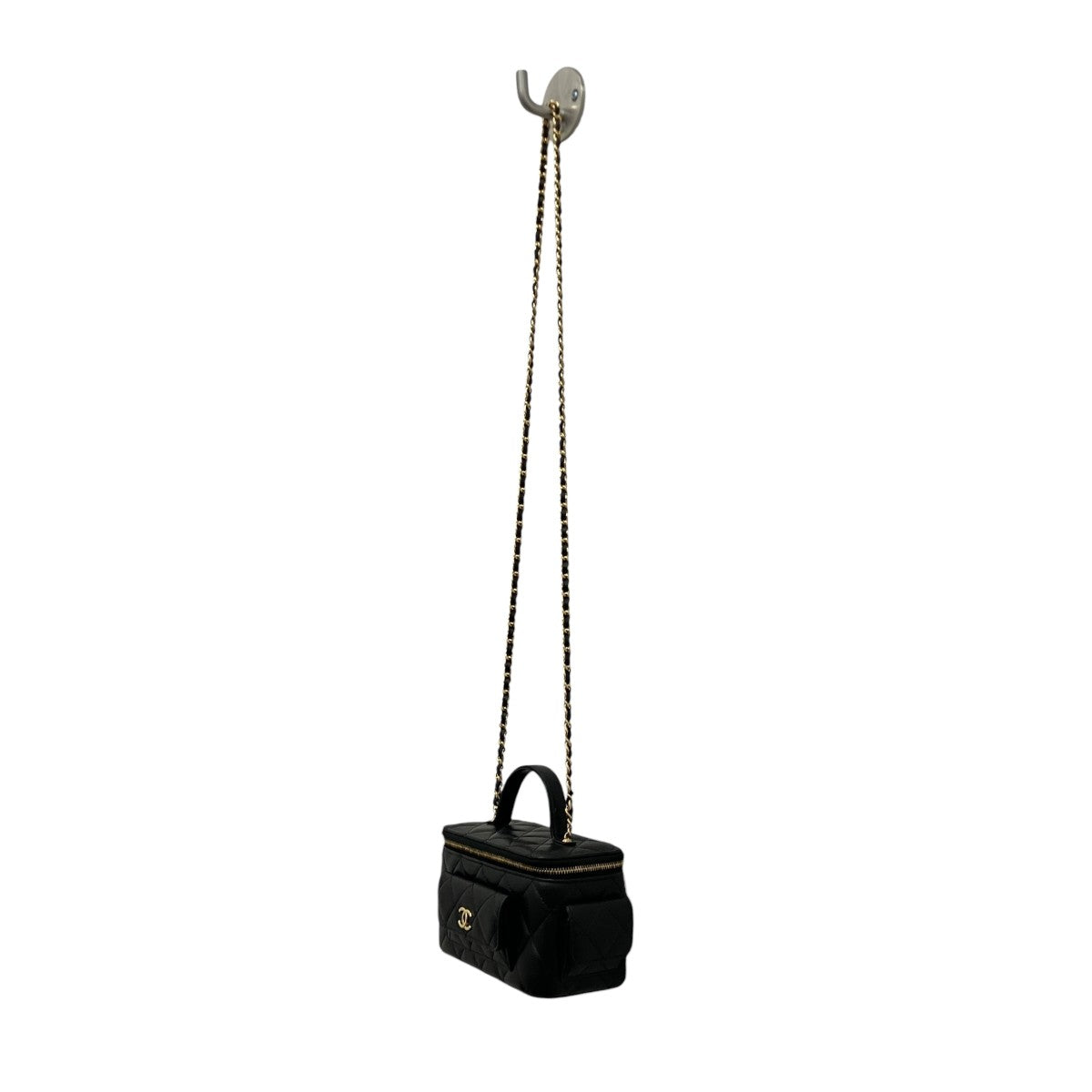 CHANEL マトラッセバニティバッグ 古着・中古-3枚目のアイテム画像