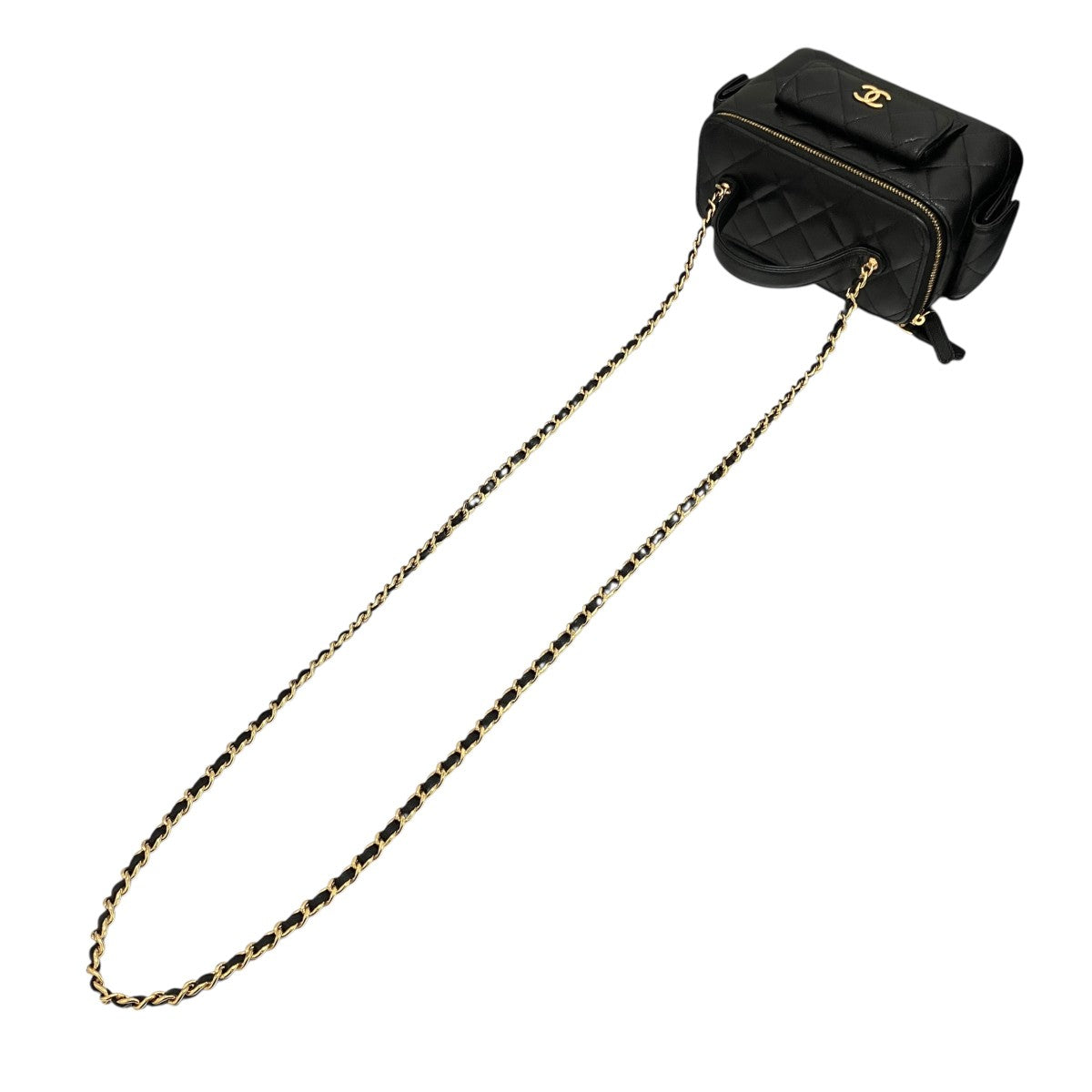 CHANEL マトラッセバニティバッグ 古着・中古-4枚目のアイテム画像