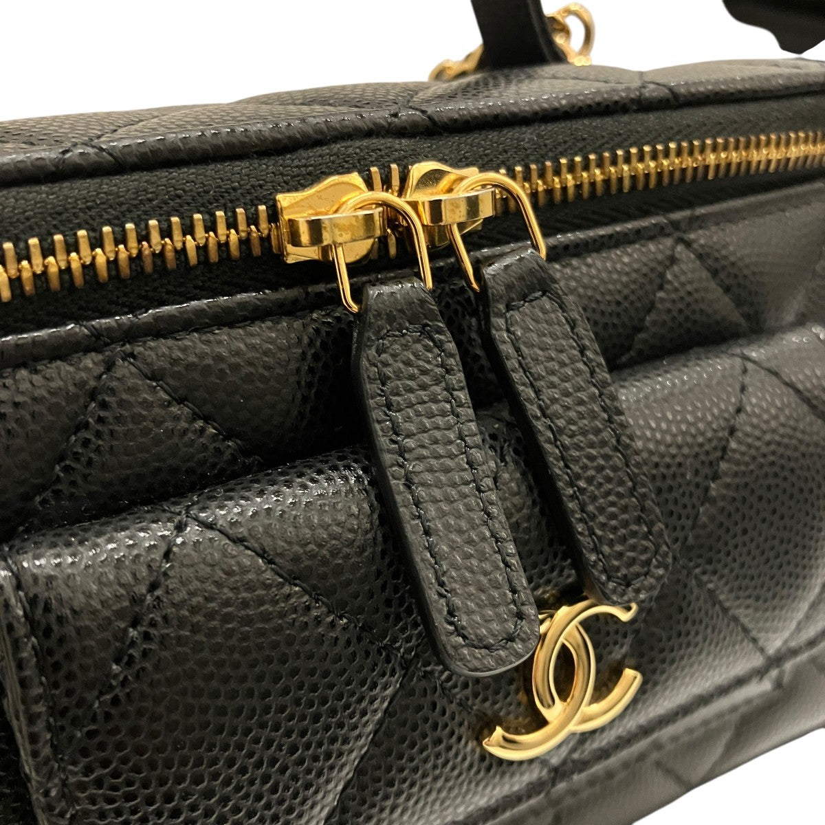 CHANEL マトラッセバニティバッグ 古着・中古-7枚目のアイテム画像