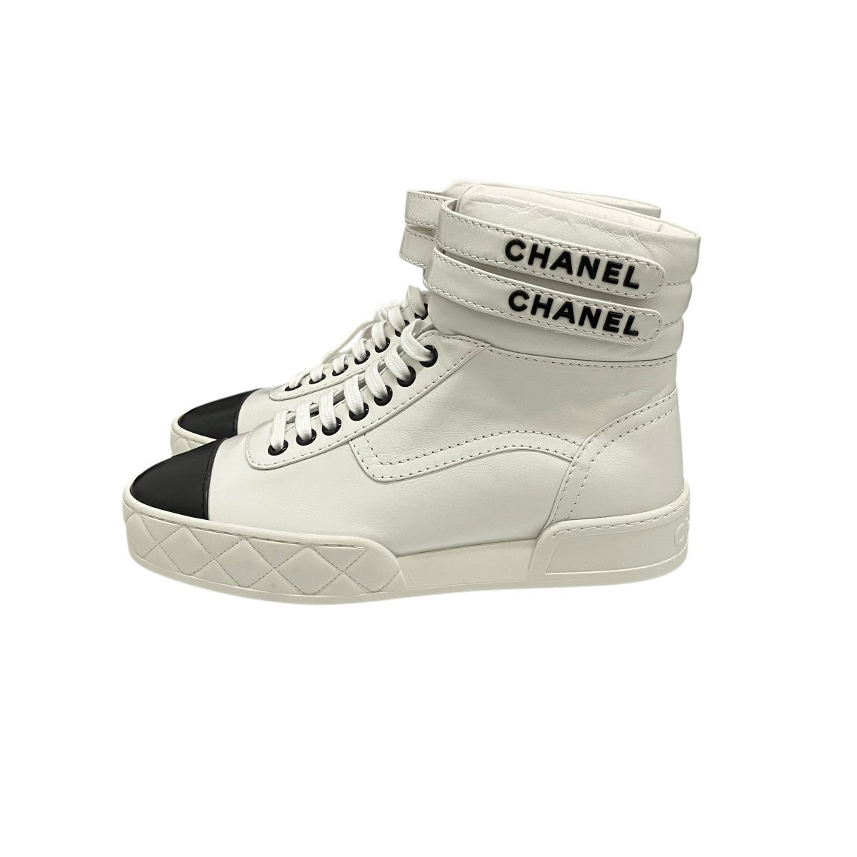 CHANEL 23AWハイカットスニーカーG45109 古着・中古-4枚目のアイテム画像