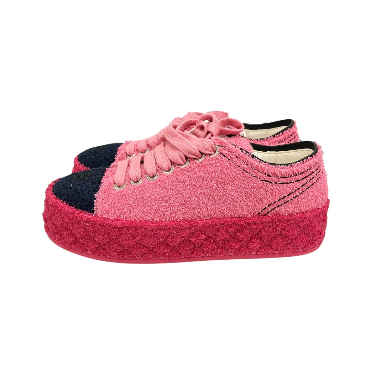 CHANEL 【23C】パイルスニーカーG39816 古着・中古-4枚目のアイテム画像