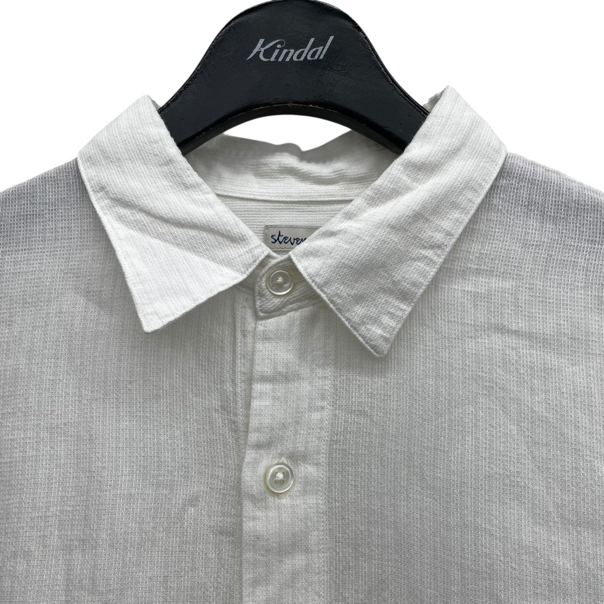 CCピケストライプレギュラーコットンシャツ8111-1-491071