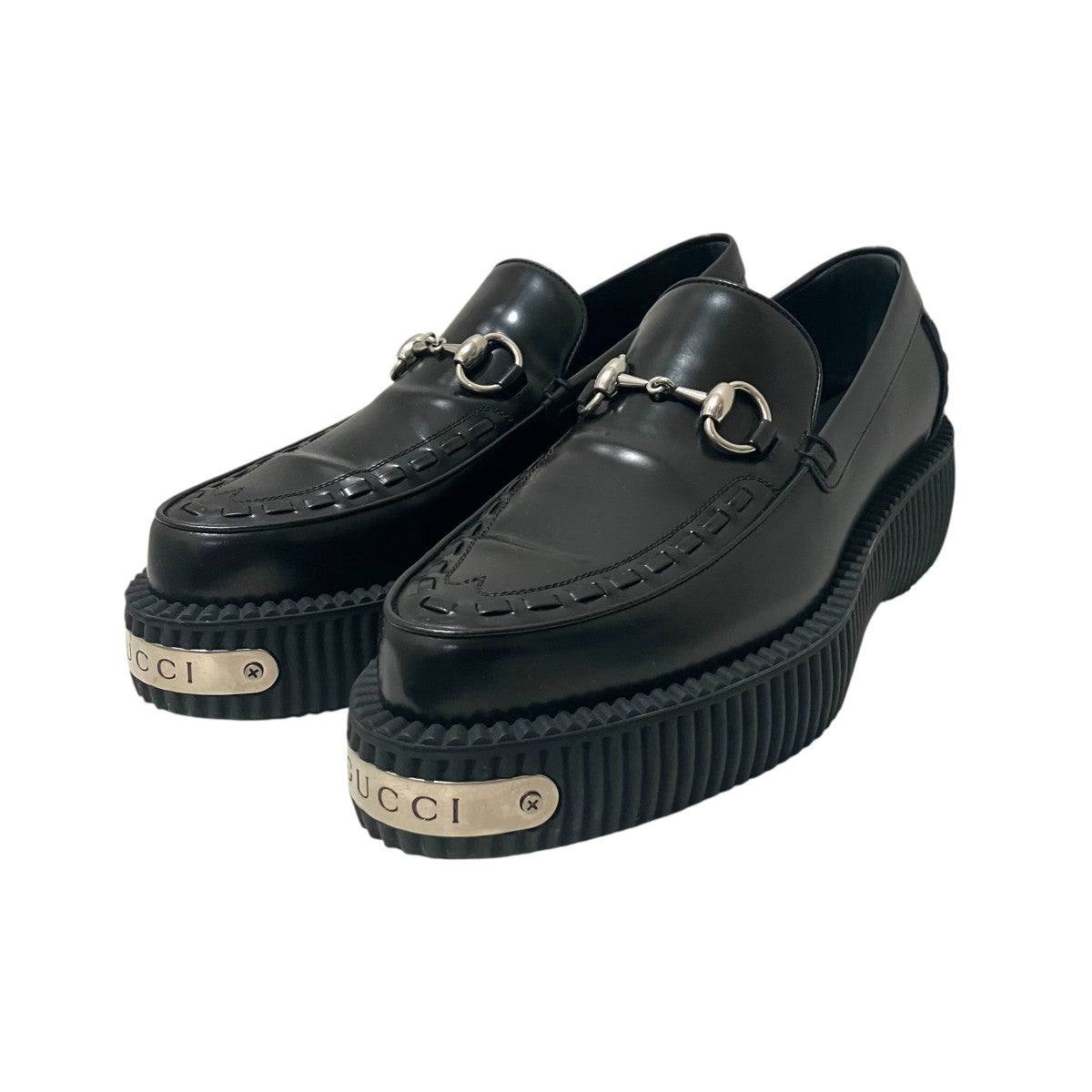 GUCCI ホースビットクリーパーローファー797095 古着・中古-1枚目のアイテム画像