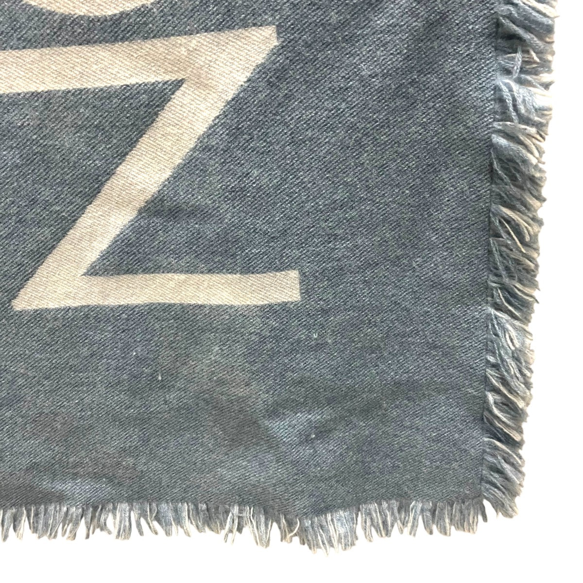 LOUIS VUITTON エシャルプ チームルイフリンジカシミヤウールマフラーM71579 古着・中古-6枚目のアイテム画像
