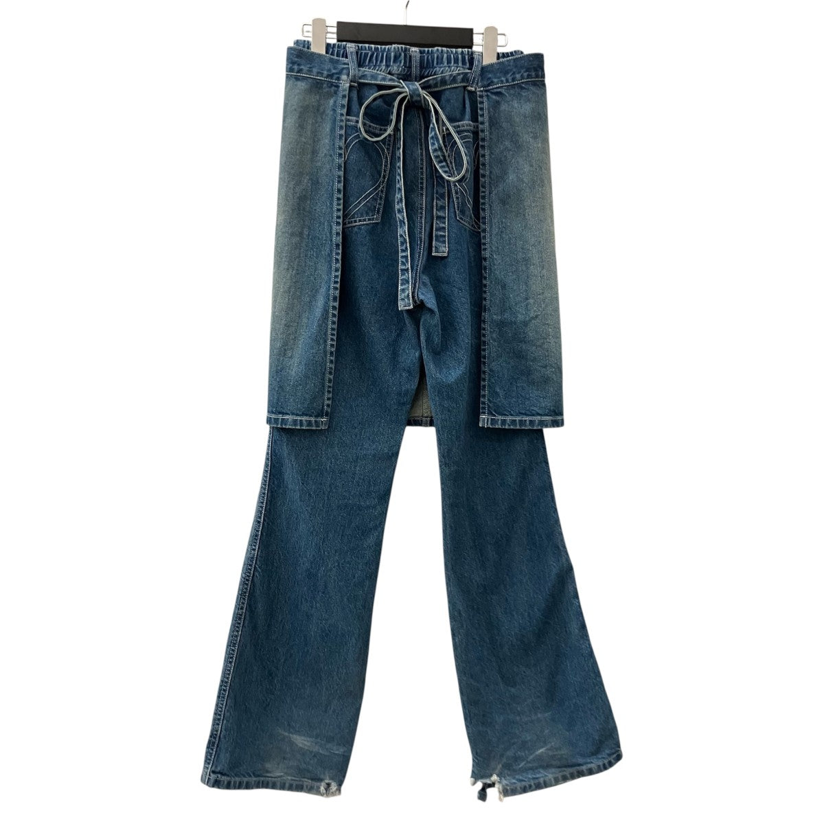 BASICS 【Skirt Denim】デニムパンツS1.5-0604 古着・中古-2枚目のアイテム画像