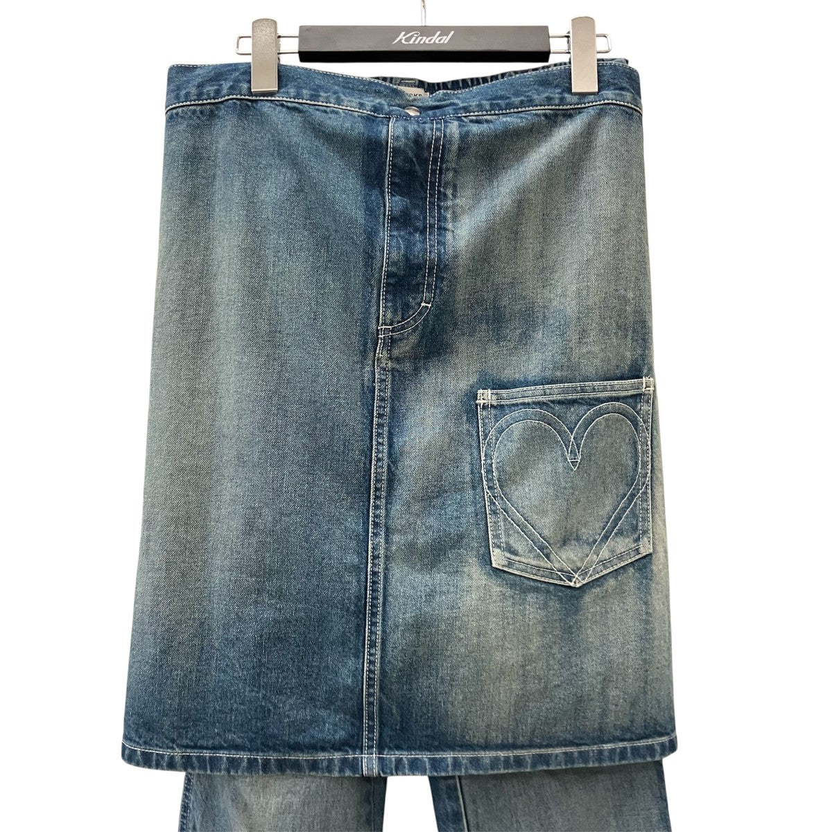 BASICS 【Skirt Denim】デニムパンツS1.5-0604 古着・中古-3枚目のアイテム画像