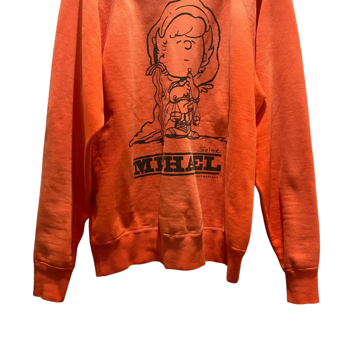 SAINT MICHAEL 23AWクルーネックニットSM-A23-0000-023 古着・中古-4枚目のアイテム画像