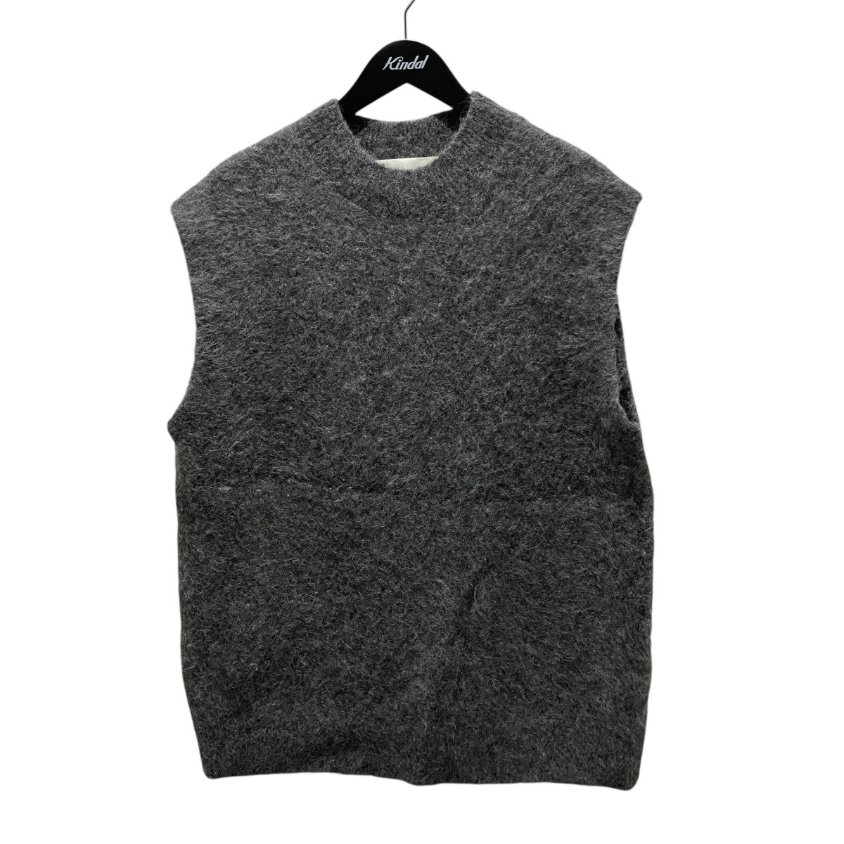 ニットベスト20AMSNI71 ALPACA VEST