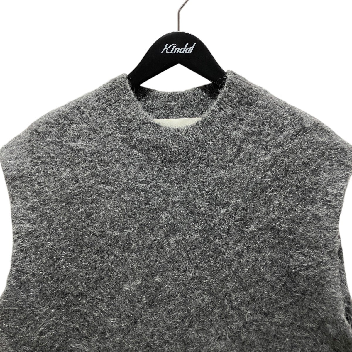 ニットベスト20AMSNI71 ALPACA VEST