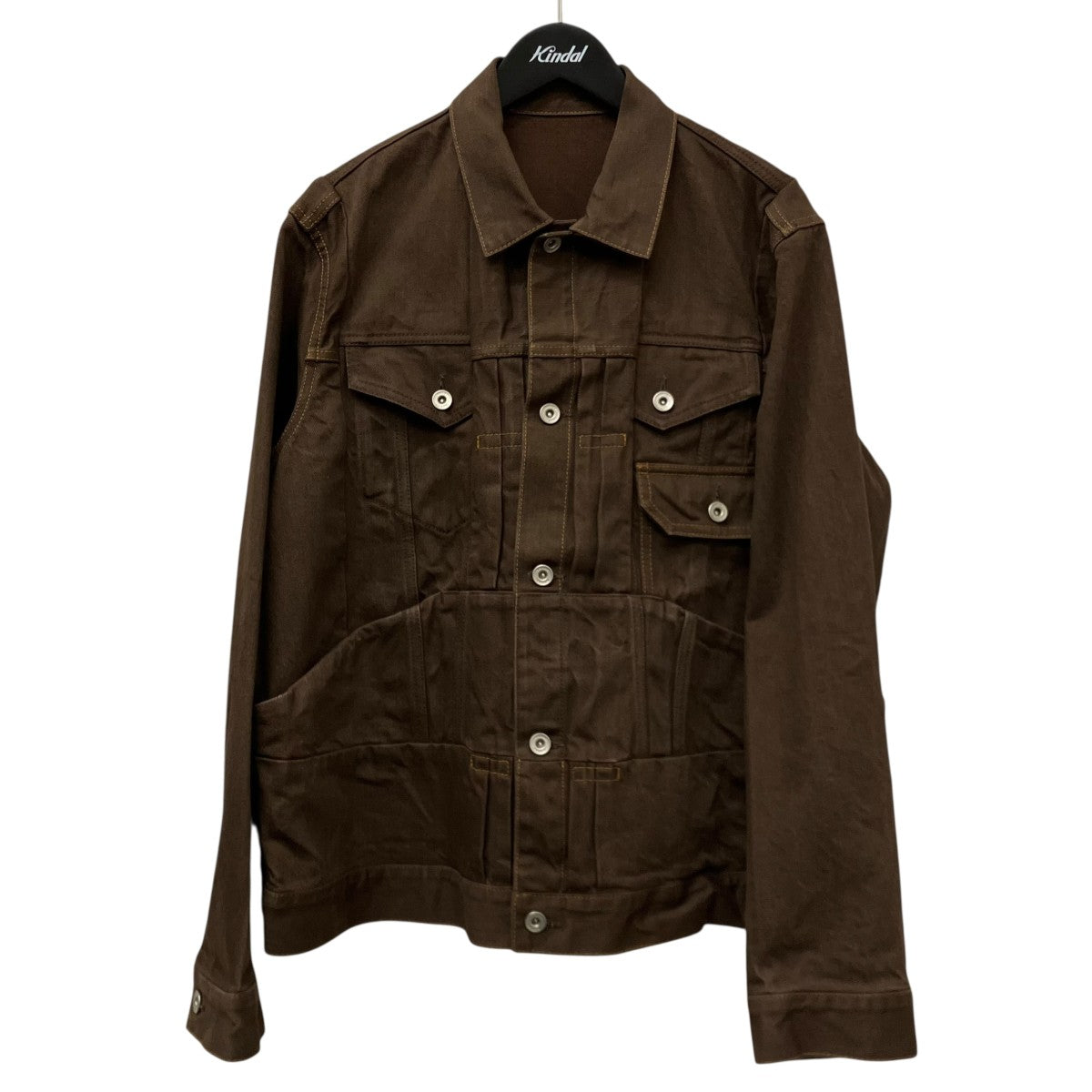 sacai 25AWコットンDenim Jacket25-03751 古着・中古-1枚目のアイテム画像