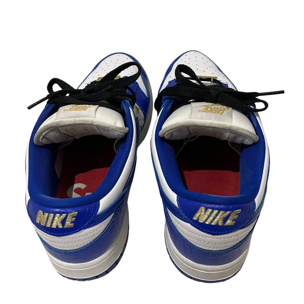 Supreme×NIKE SB 【Dunk Low OG QS Gold Stars】スニーカーDH3228-100 古着・中古-2枚目のアイテム画像