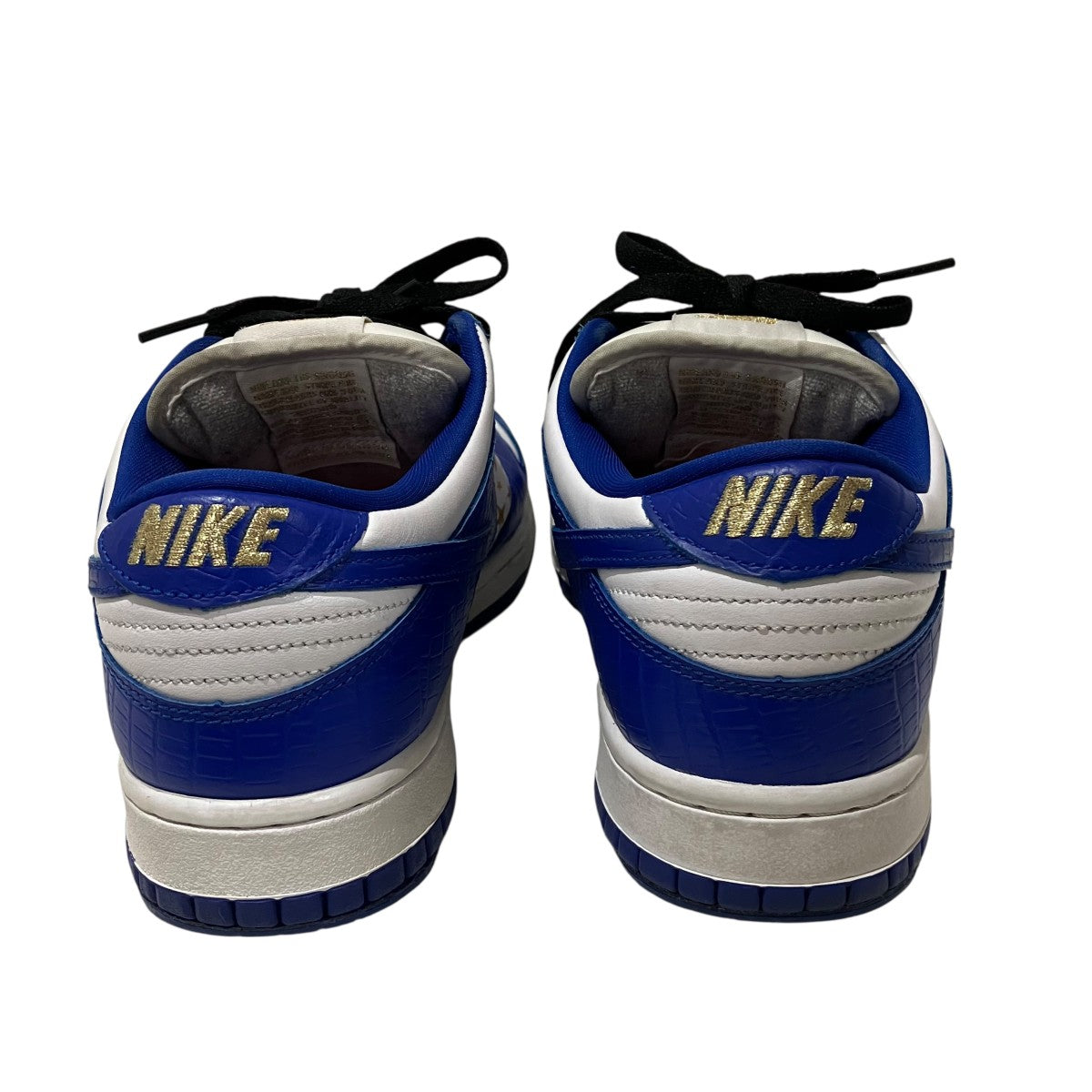 Supreme×NIKE SB 【Dunk Low OG QS Gold Stars】スニーカーDH3228-100 古着・中古-4枚目のアイテム画像