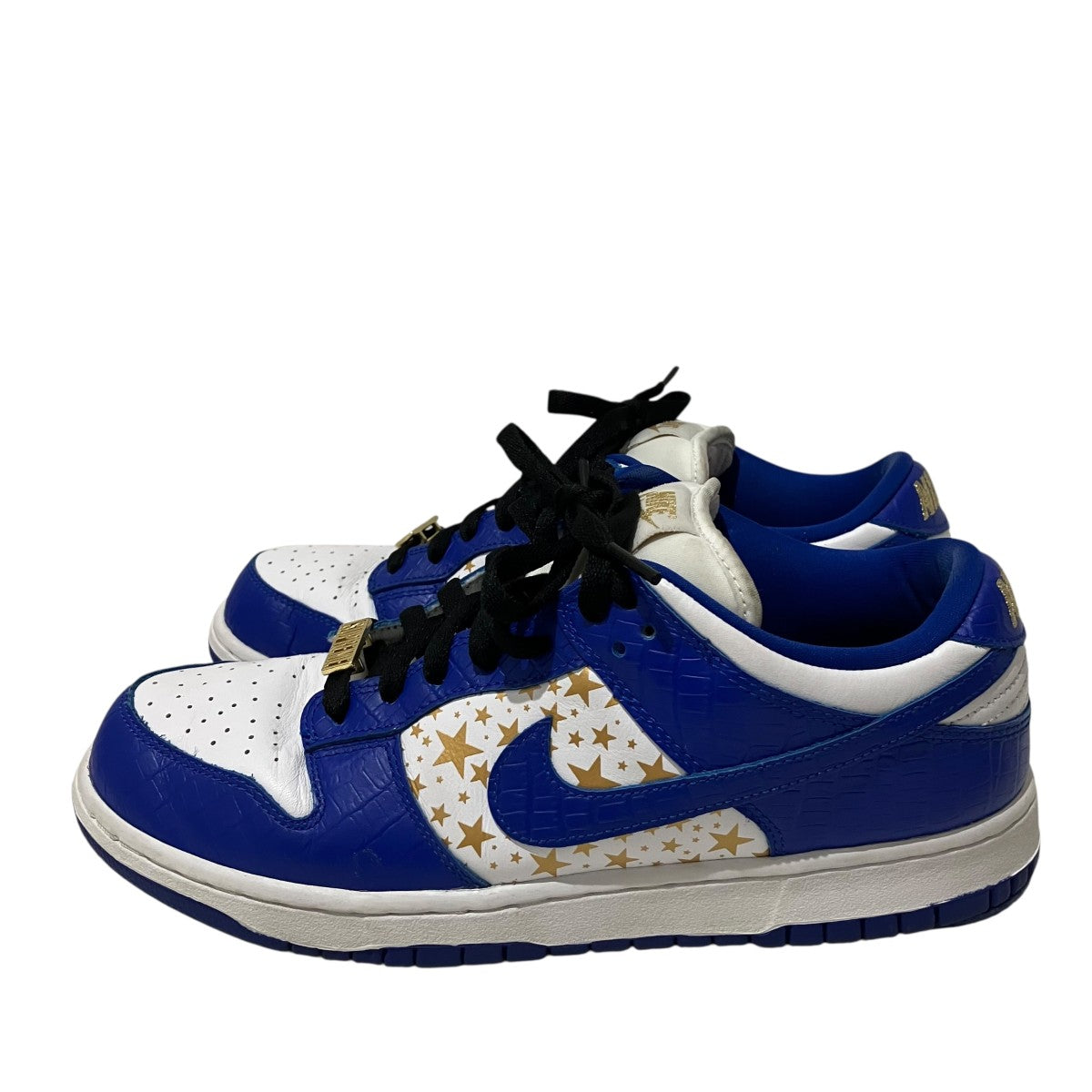 Supreme×NIKE SB 【Dunk Low OG QS Gold Stars】スニーカーDH3228-100 古着・中古-5枚目のアイテム画像