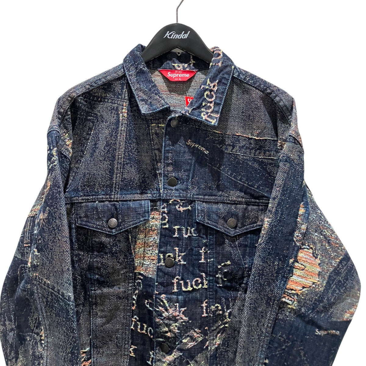 Archive Denim Jacquard Trucker Jacketデニムジャケット