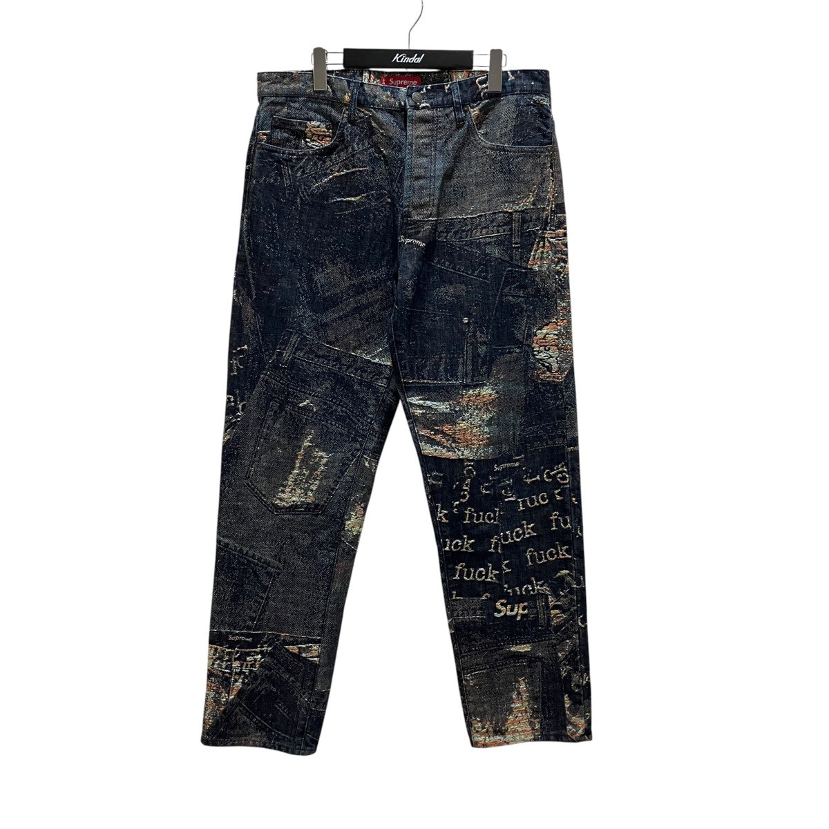 Archive Denim Jacquard Regular Jeanデニムパンツ