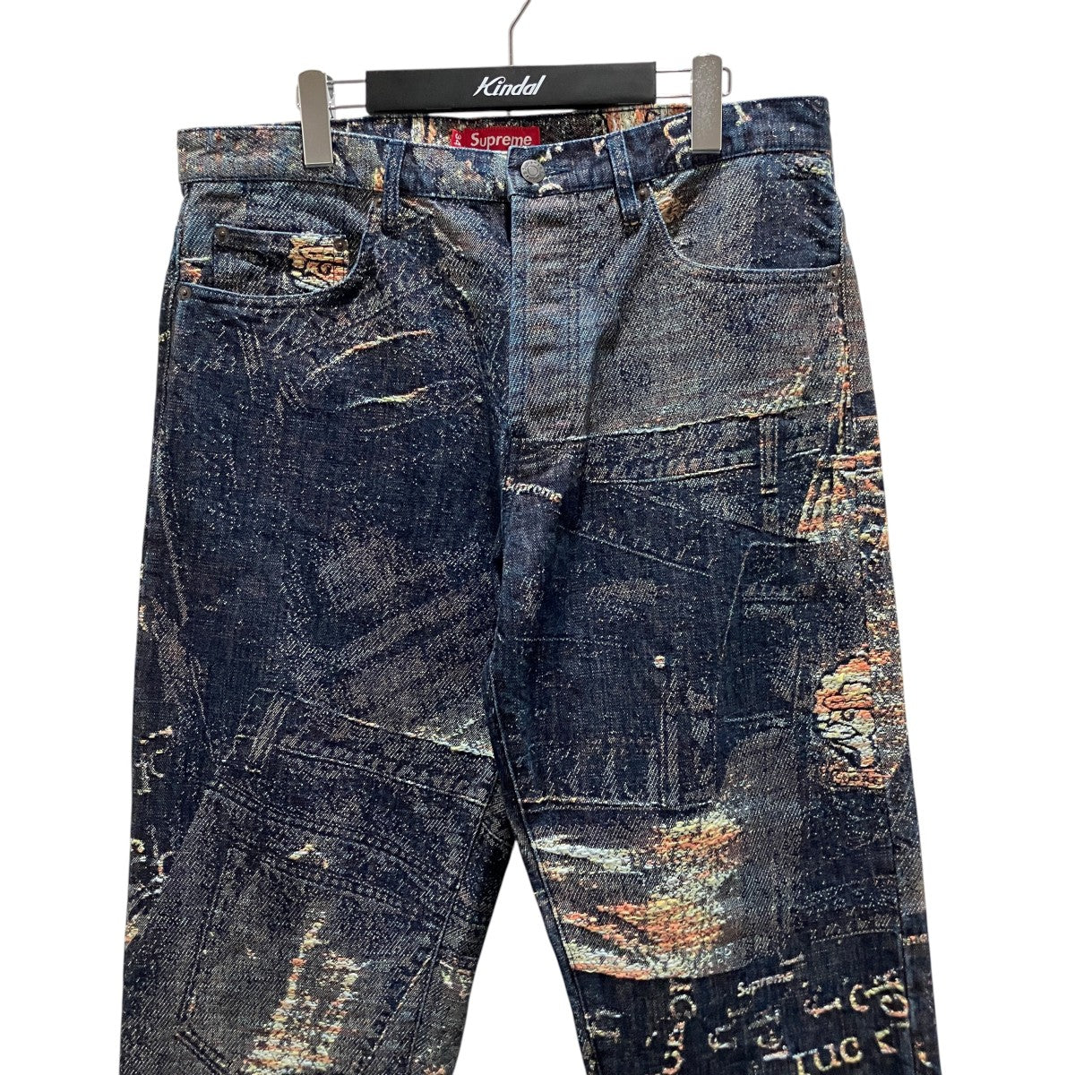 Archive Denim Jacquard Regular Jeanデニムパンツ