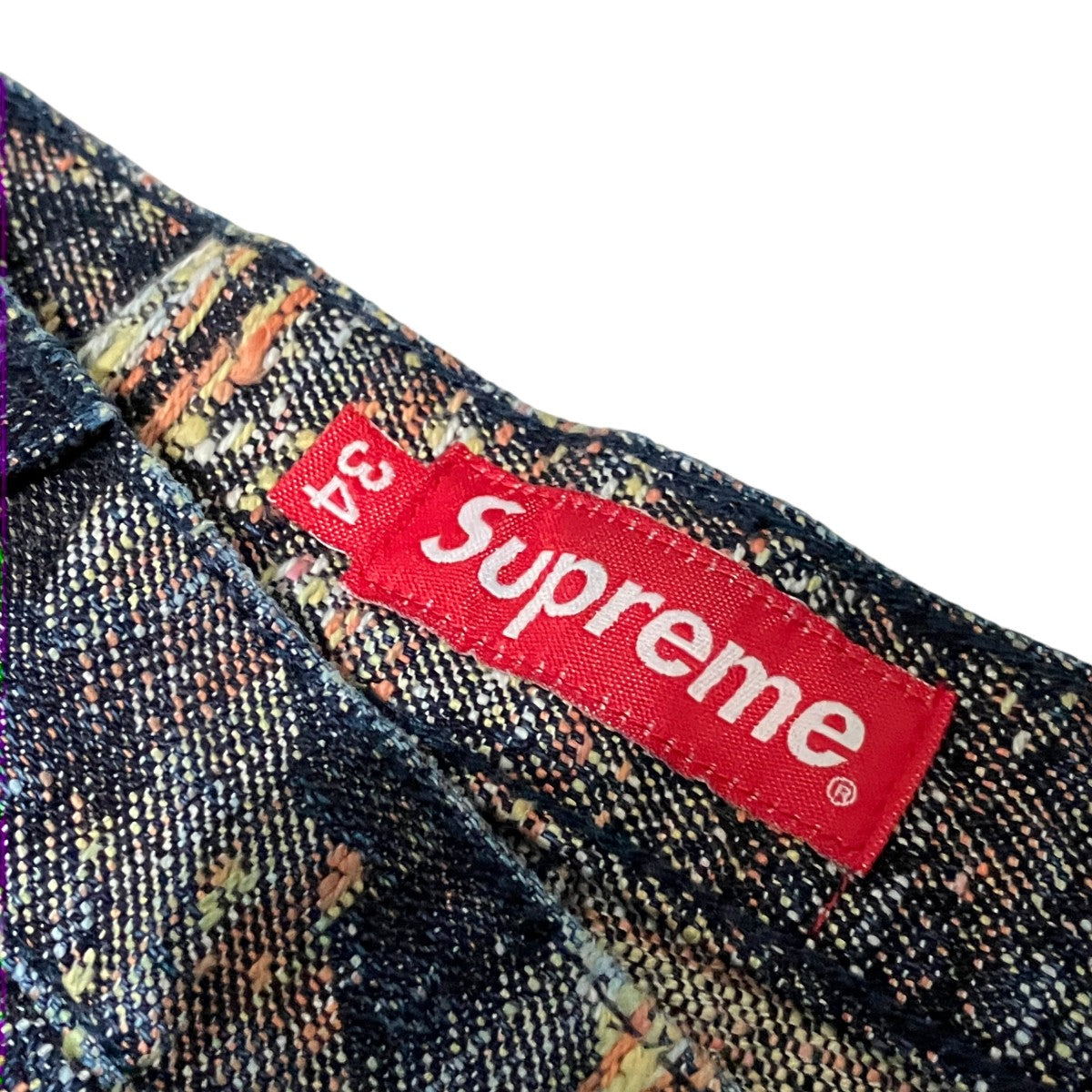 Archive Denim Jacquard Regular Jeanデニムパンツ