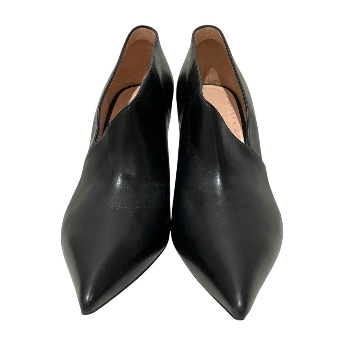 【極希少】セリーヌ　フィービー期　クロコ　パンプス　ヒール　革靴 CELINE(セリーヌ) フィービー期ヒールパンプス ブラック サイズ 37.5