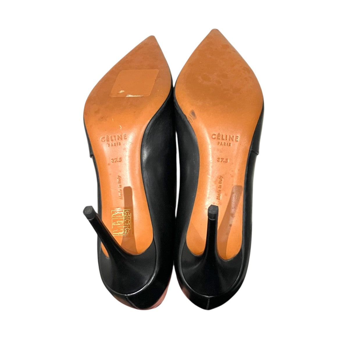 CELINE(セリーヌ) フィービー期ヒールパンプス ブラック サイズ 37.5