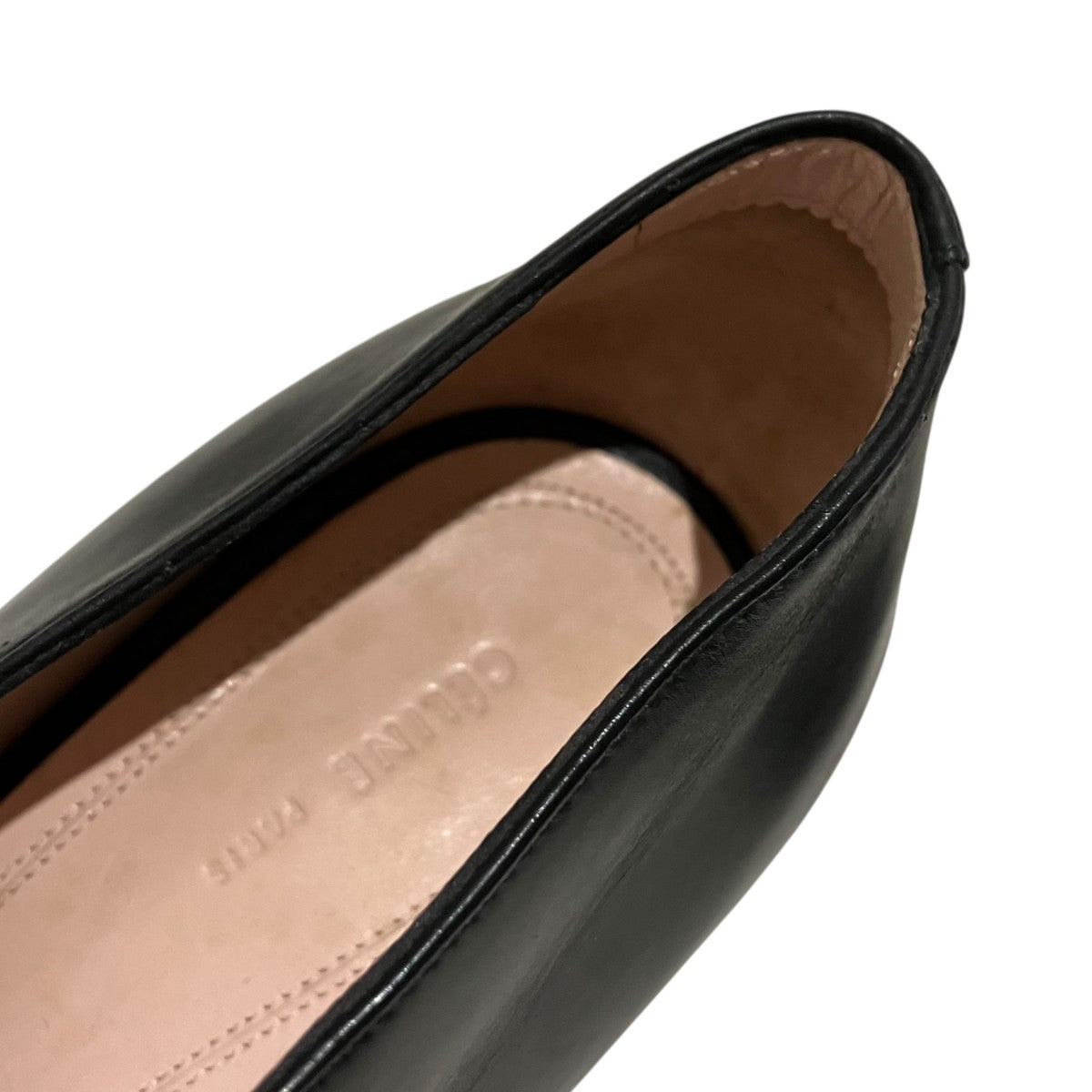 CELINE(セリーヌ) フィービー期ヒールパンプス ブラック サイズ 37.5