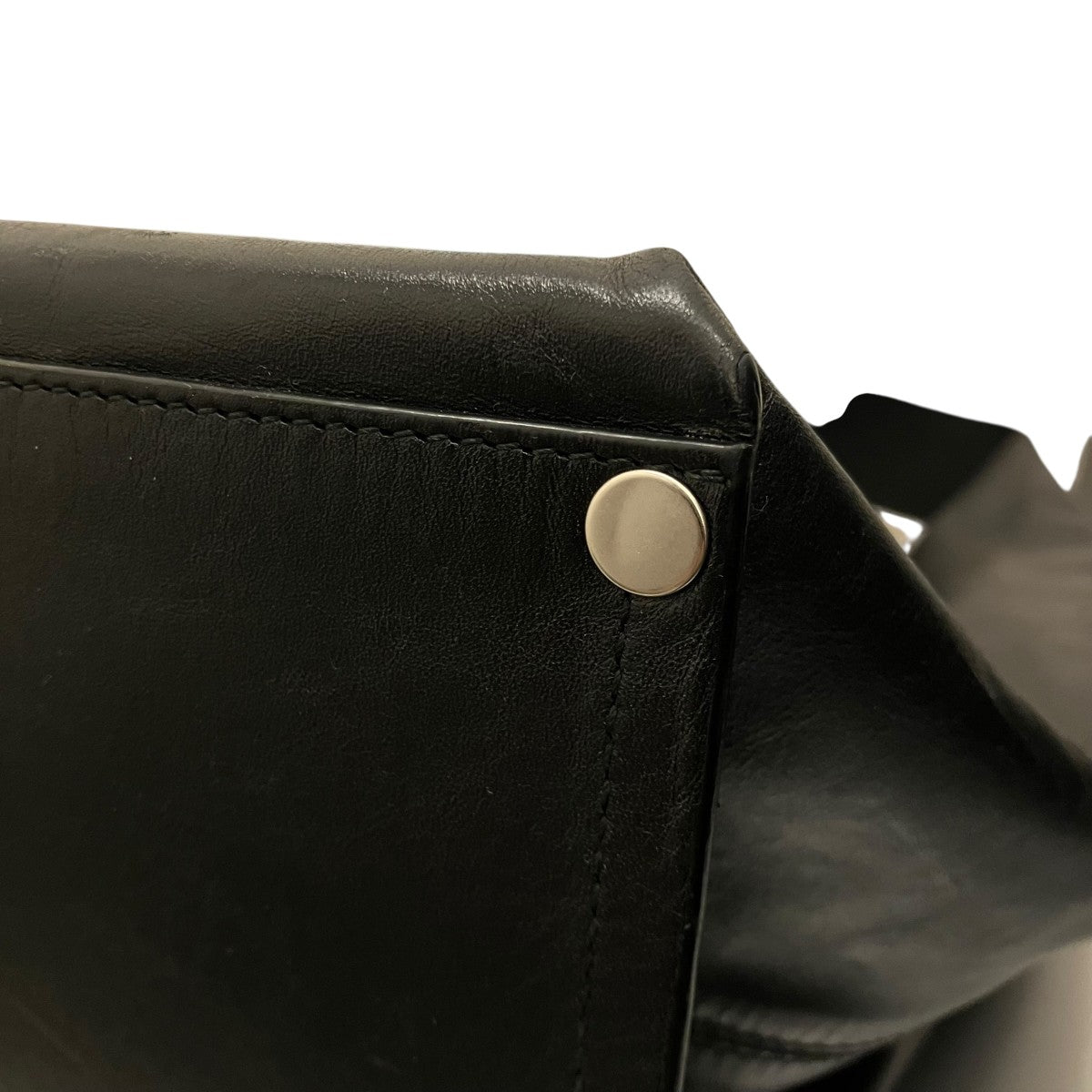 JIL SANDER(ジルサンダー) 【TAPE TOTE】レザー2WAYバッグ ブラック