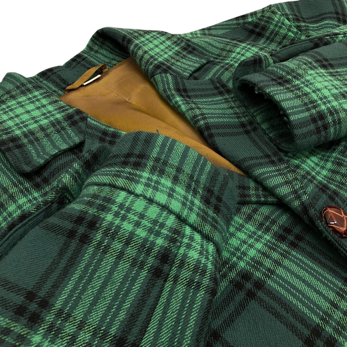 GUCCI チェックワッペンジャケット568538 古着・中古-5枚目のアイテム画像