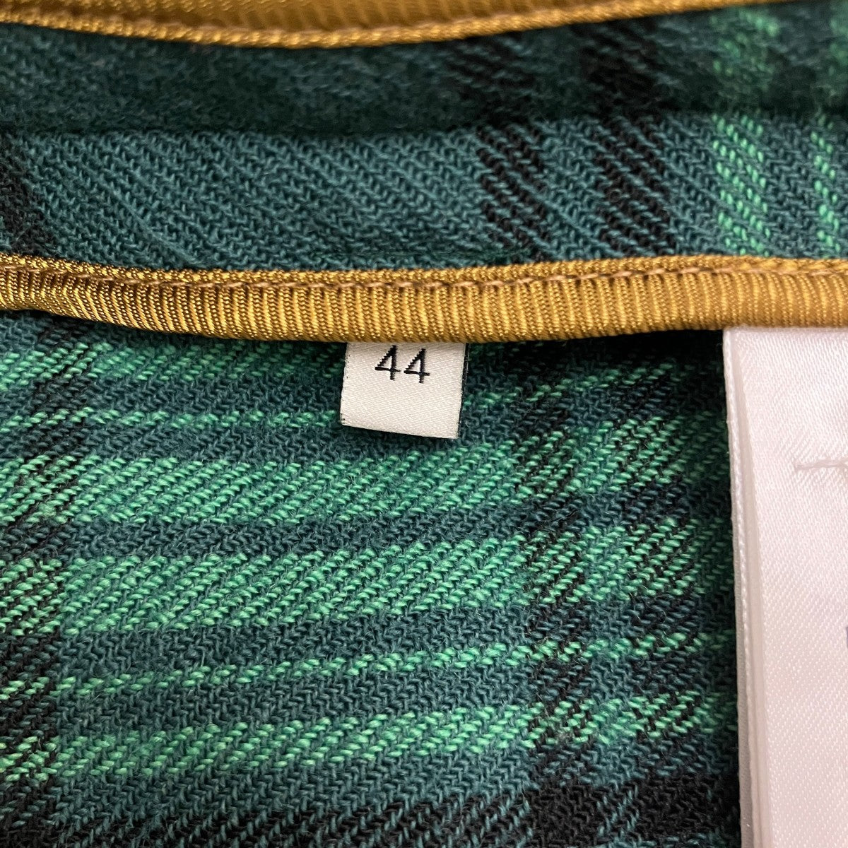 GUCCI チェックワッペンジャケット568538 古着・中古-7枚目のアイテム画像