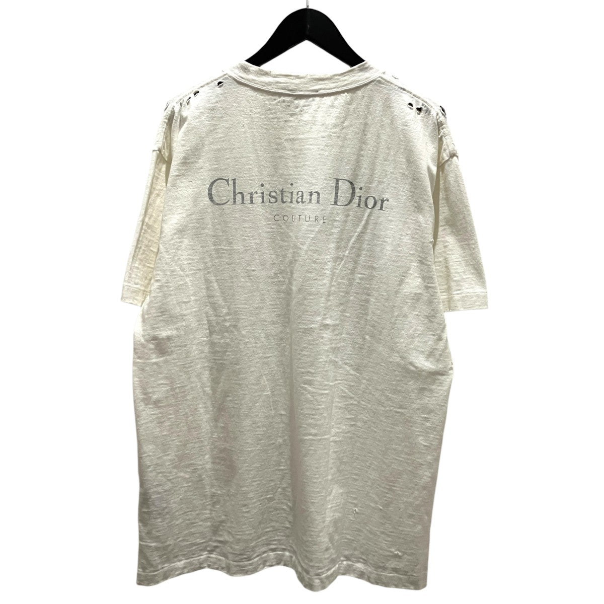 DIOR クラッシュ加工Tシャツ343J636A0849 古着・中古-2枚目のアイテム画像