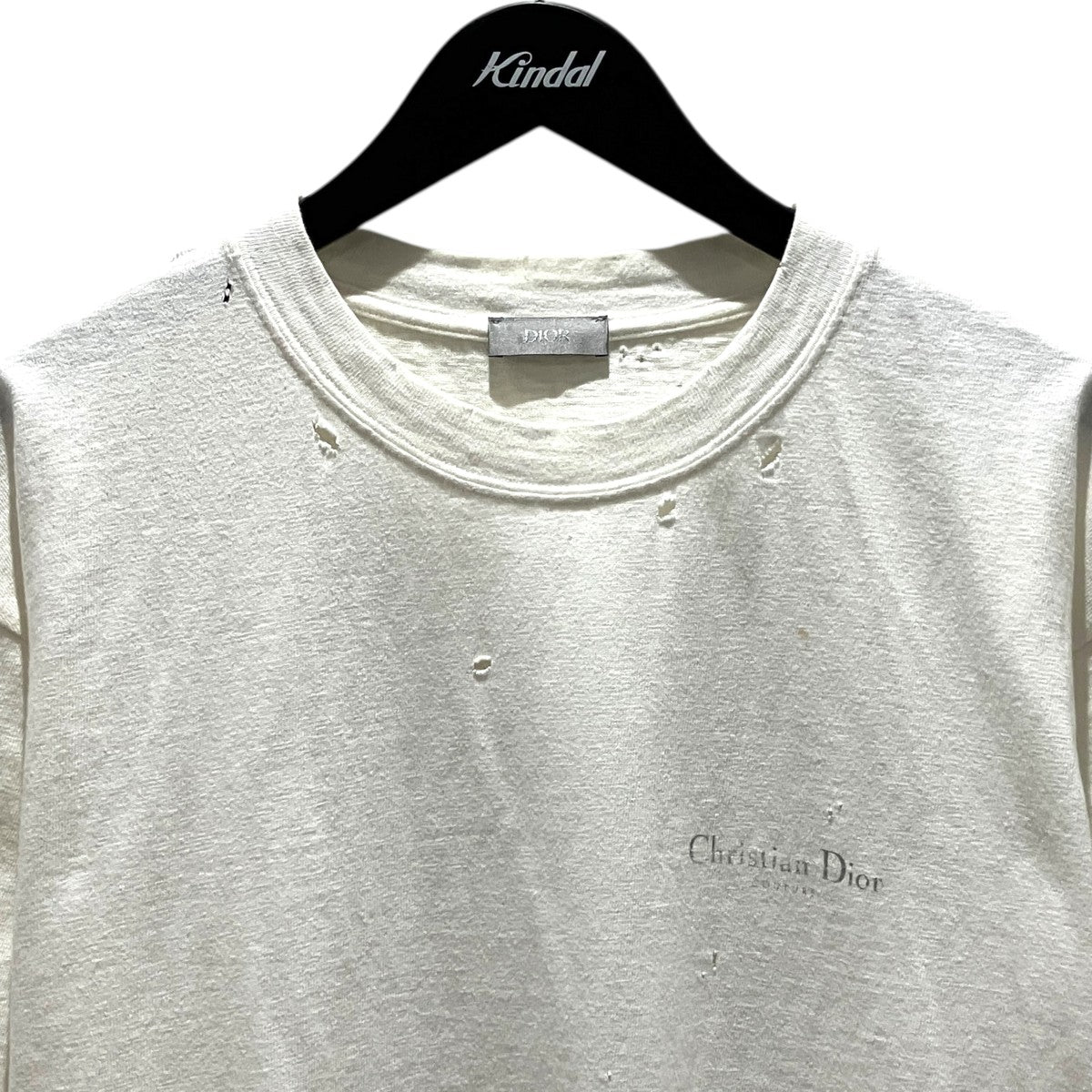 DIOR クラッシュ加工Tシャツ343J636A0849 古着・中古-3枚目のアイテム画像