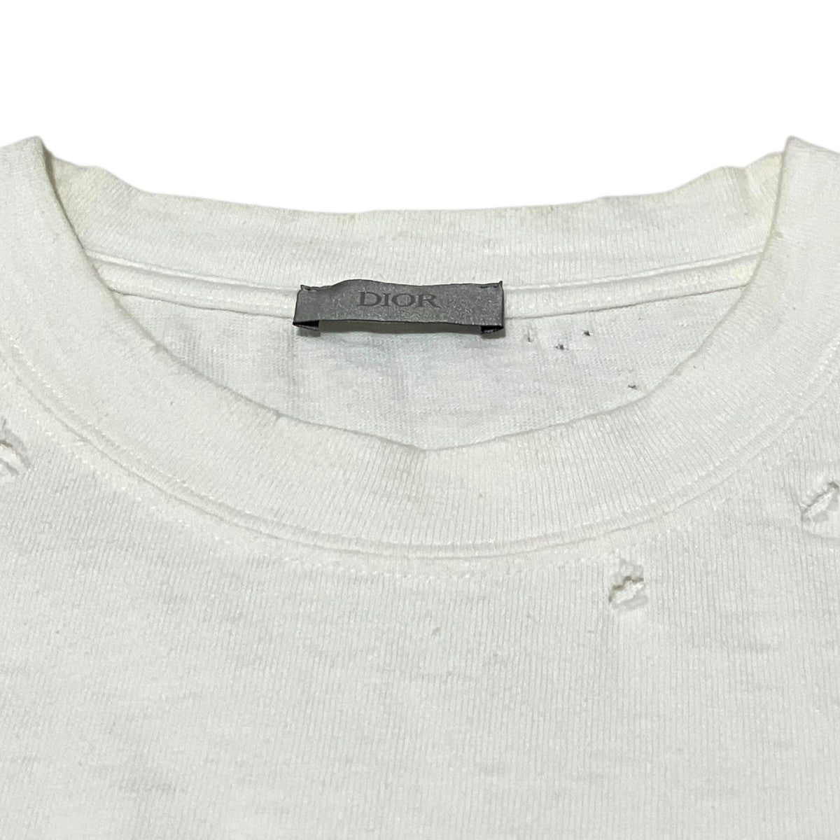 DIOR クラッシュ加工Tシャツ343J636A0849 古着・中古-7枚目のアイテム画像