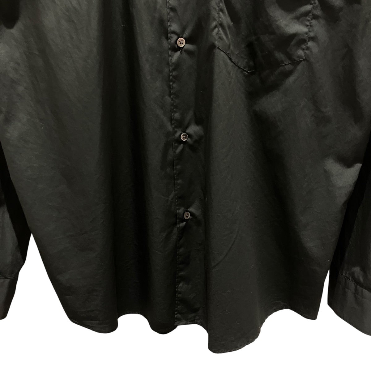 Graphpaper 25AW【Broad Regular Collar Shirt】ブロードシャツGM254-50017B 古着・中古-4枚目のアイテム画像