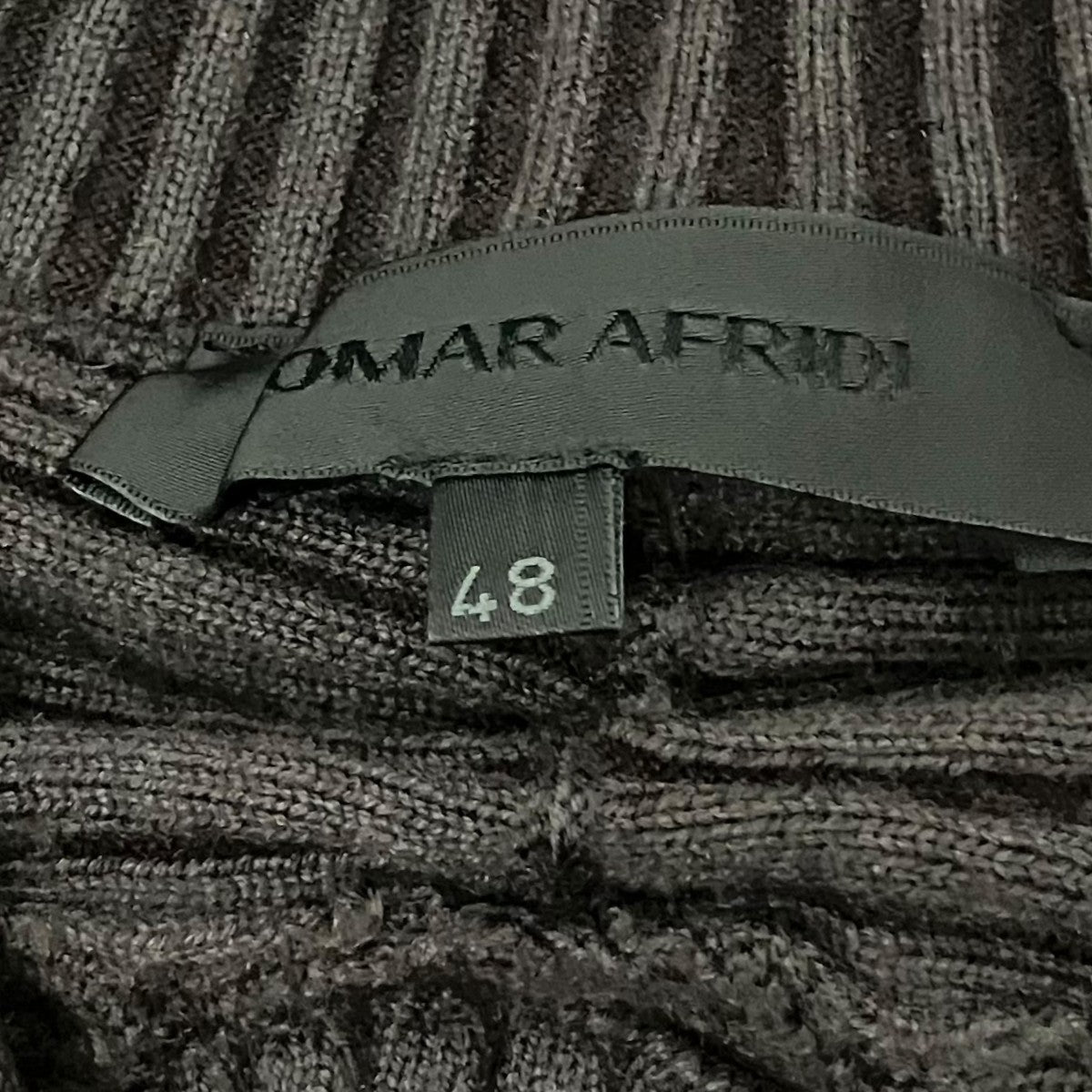 Omar Afridi ドライバーズニット 古着・中古-6枚目のアイテム画像