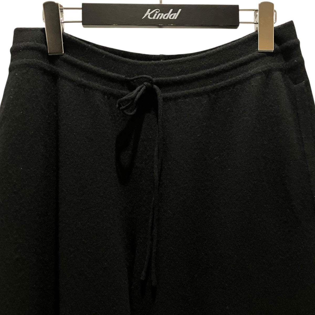 カシミヤ混イージーパンツ