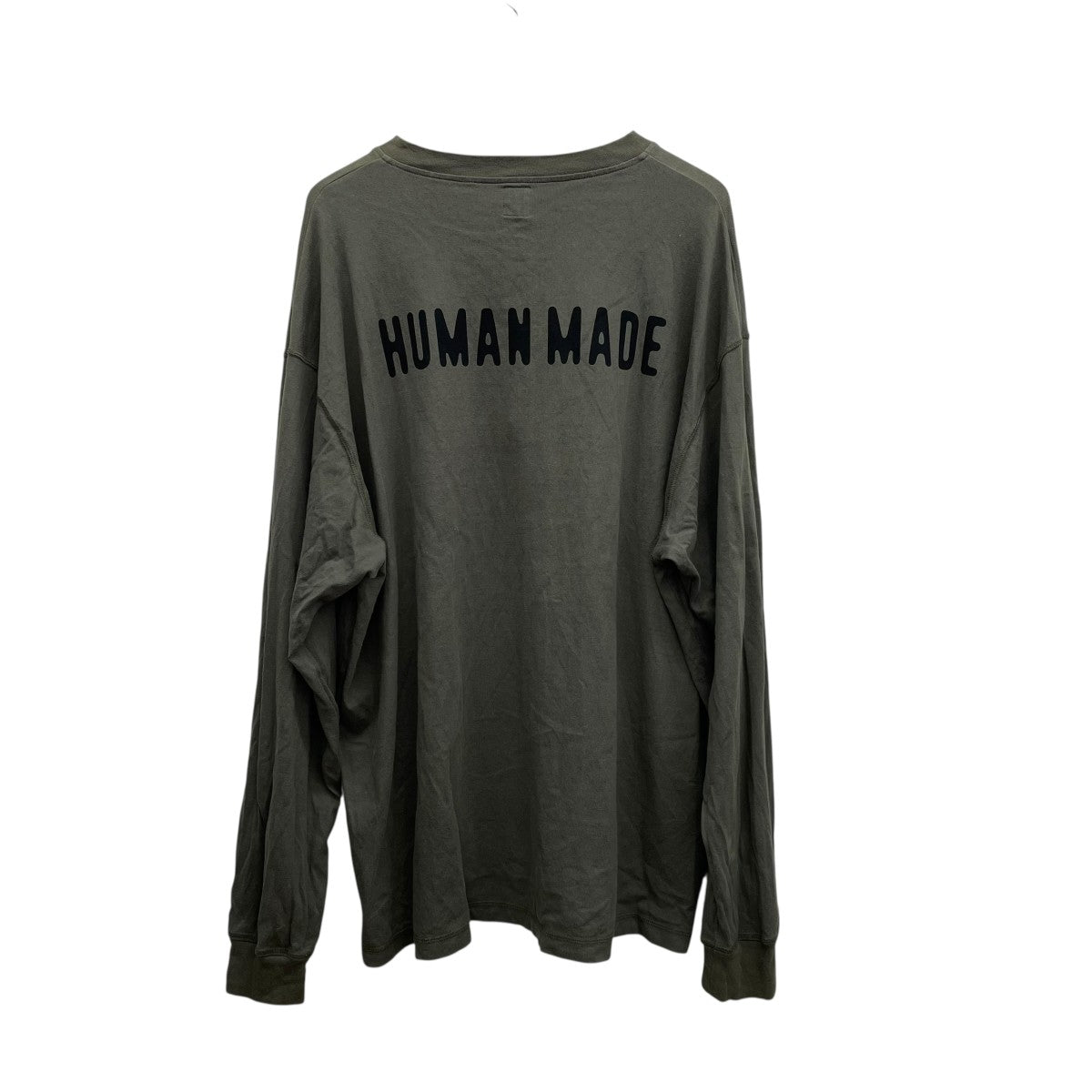 HUMAN MADE(ヒューマンメイド) ヘンリーネックカットソー グリーン