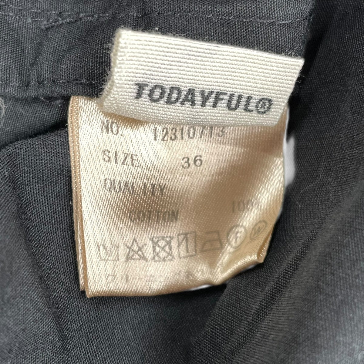TODAYFUL Cotton Gather Pantsイージーパンツ12310713 古着・中古-6枚目のアイテム画像