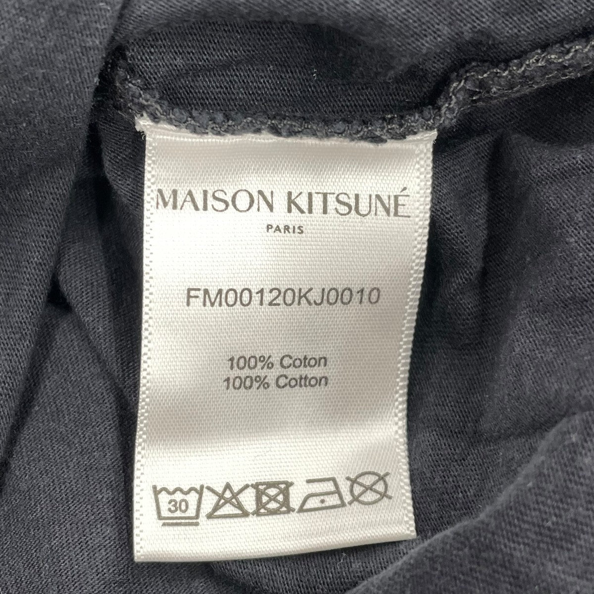 MAISON KITSUNE 胸ポケットTシャツFM0012KJJ0010 古着・中古-6枚目のアイテム画像