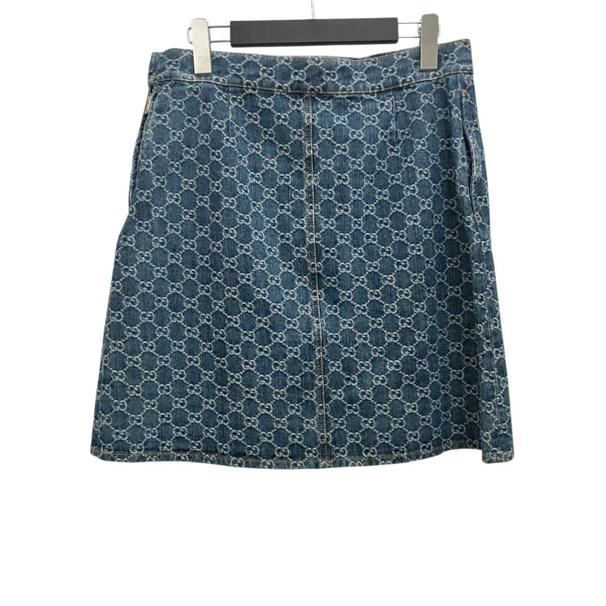 GUCCI 【GGジャガードデニム】デニムスカート791386 古着・中古-2枚目のアイテム画像