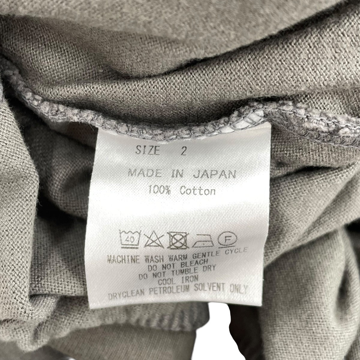 MARKA LOOSE NECK L／S 40／2ハイネックカットソーM20C-19CS02C 古着・中古-5枚目のアイテム画像