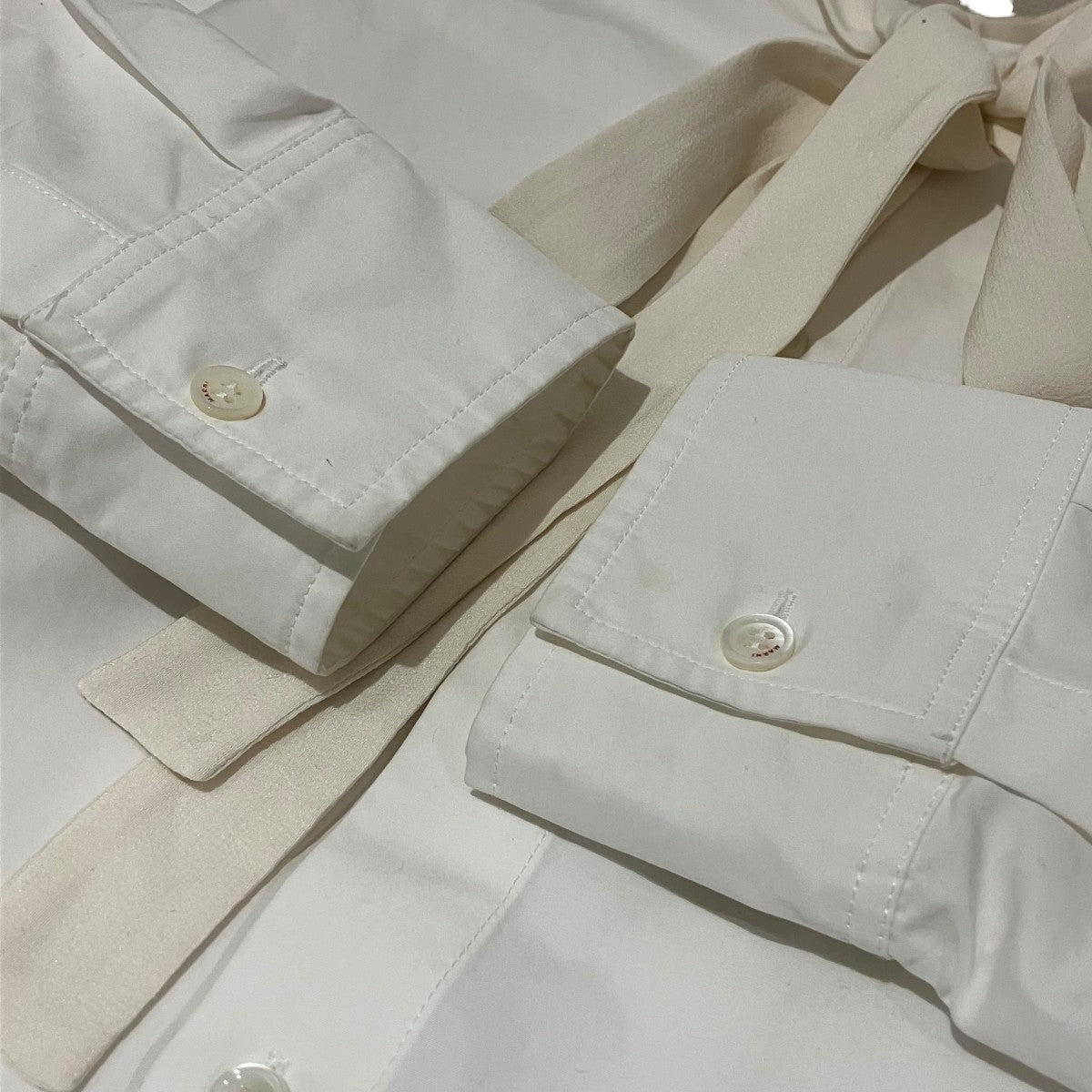 MARNI 25AWボウタイブラウスCAMA0653QS 古着・中古-6枚目のアイテム画像
